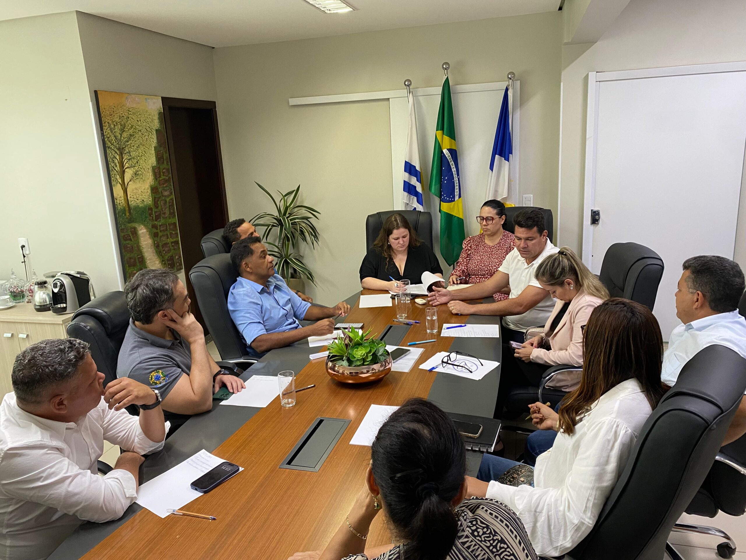 Demandas da rede municipal de saúde são tema de reunião entre secretária e vereadores