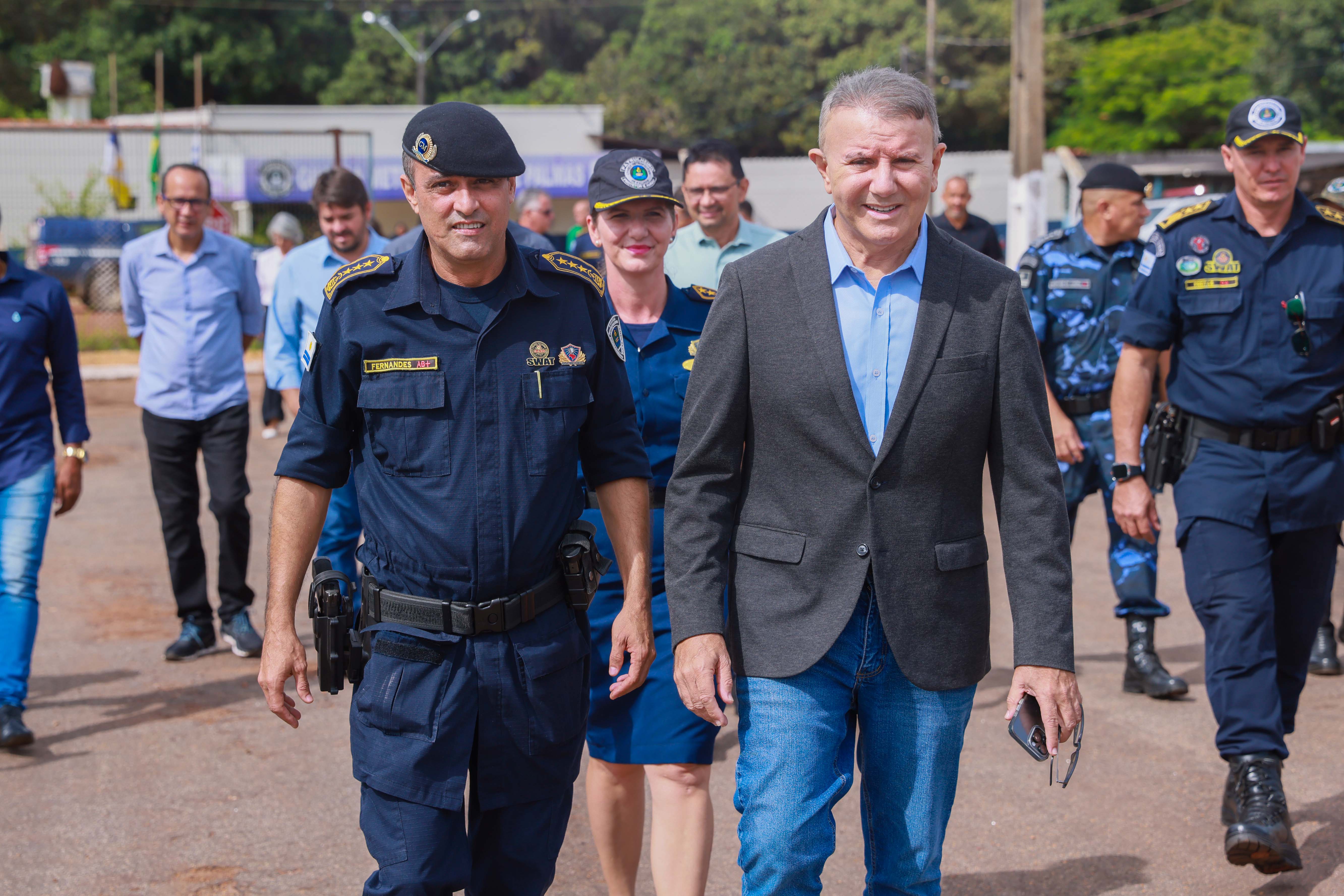 22/04/2025 - Eduardo Siqueira Campos visita alunos da GMP no Estande de Tiros da Corporação
Local: Estande de Tiros da Guarda Metropolitana de Palmas - Palmas - TO
Foto: Júnior Suzuki