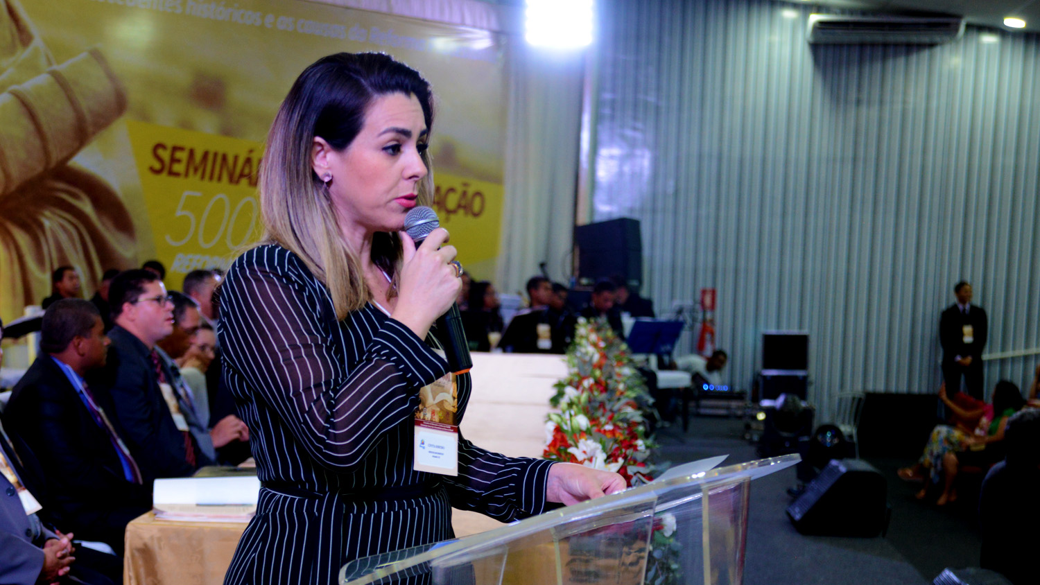 Prefeita em exercício participa de comemorações dos 500 Anos da Reforma Protestante