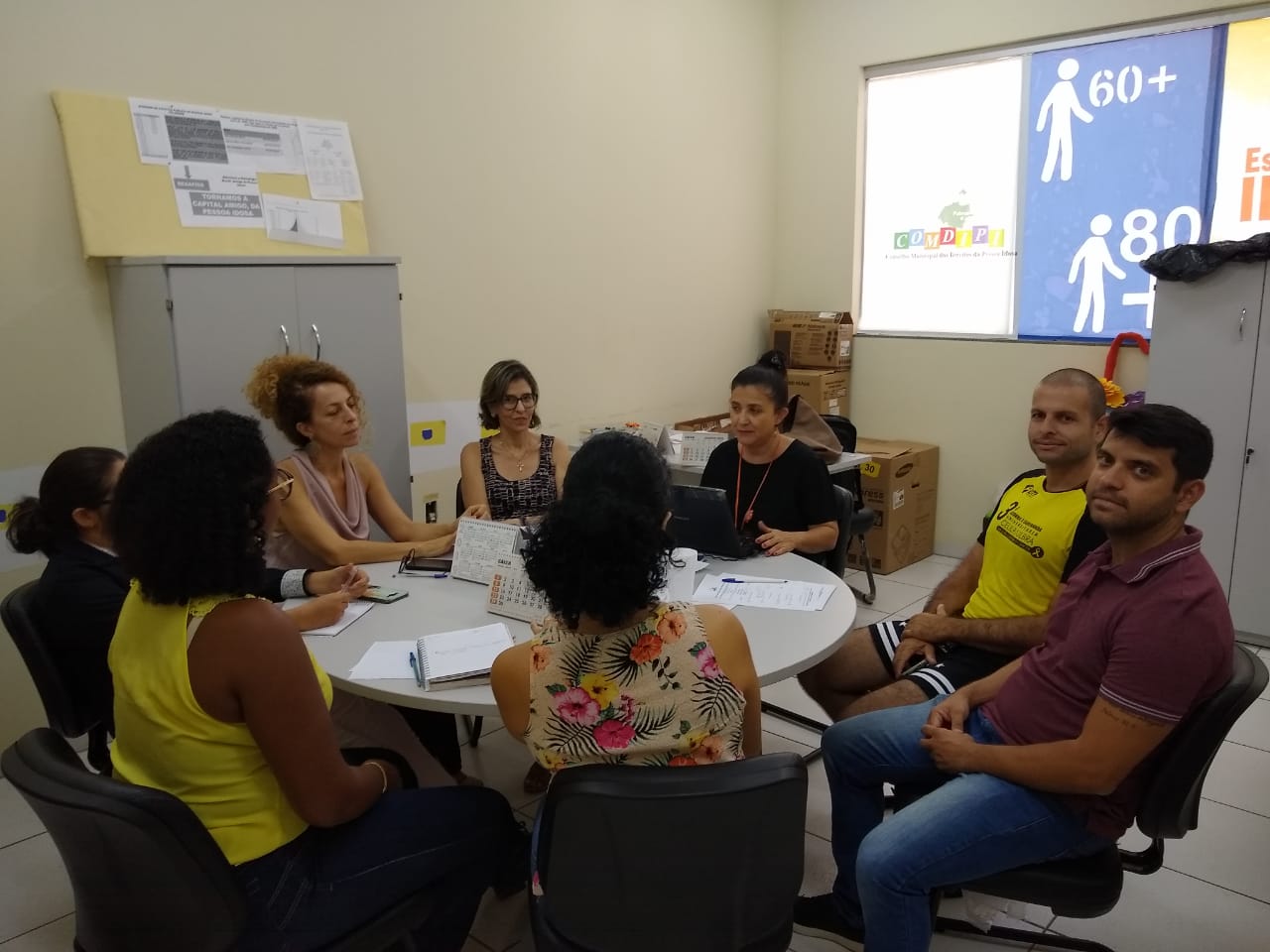 Programação do Dia Internacional da Pessoa Idosa é tema de reunião do Comdipi