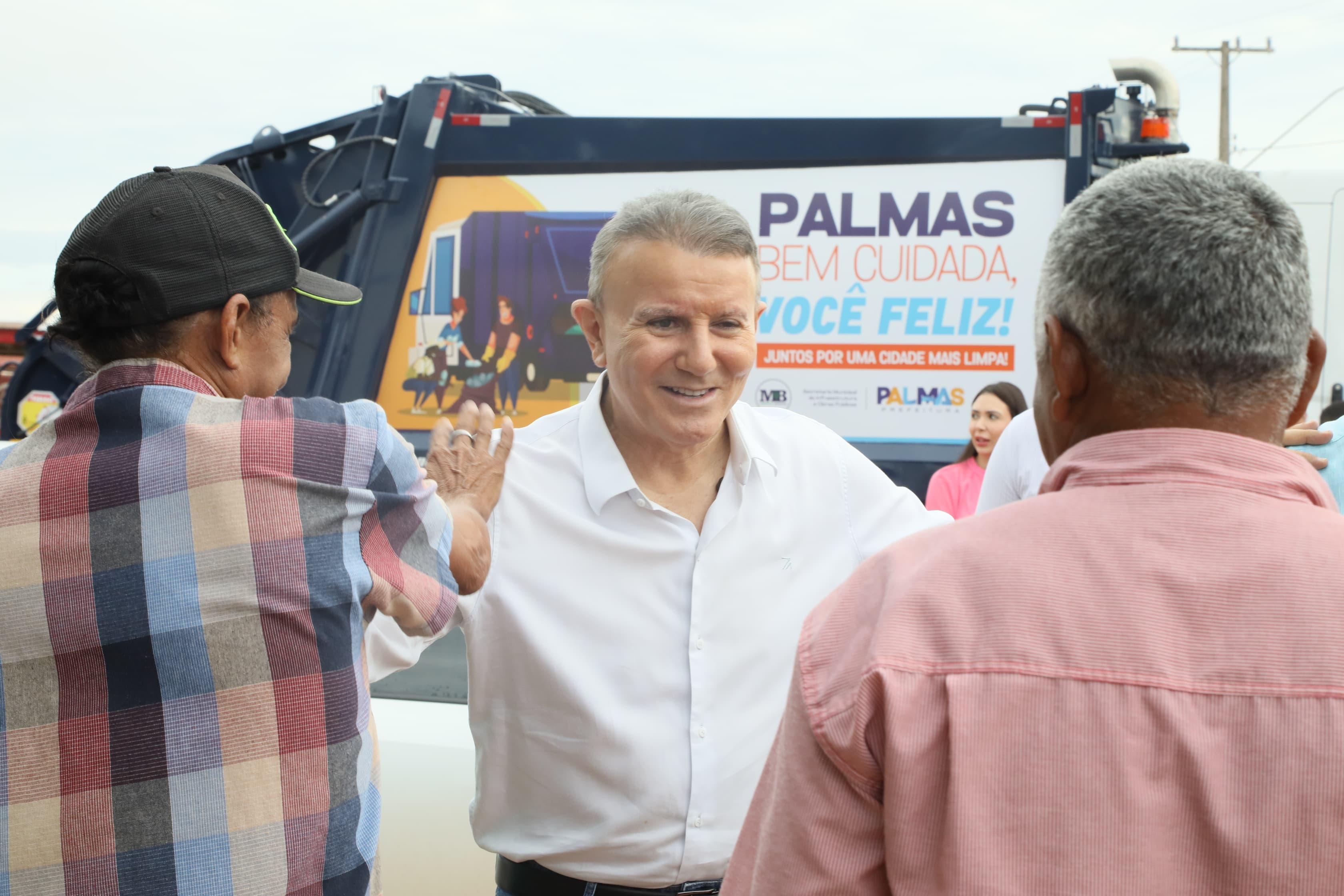 Eduardo Siqueira Campos deu início à força-tarefa de serviços de infraestrutura nos setores da região sul da cidade