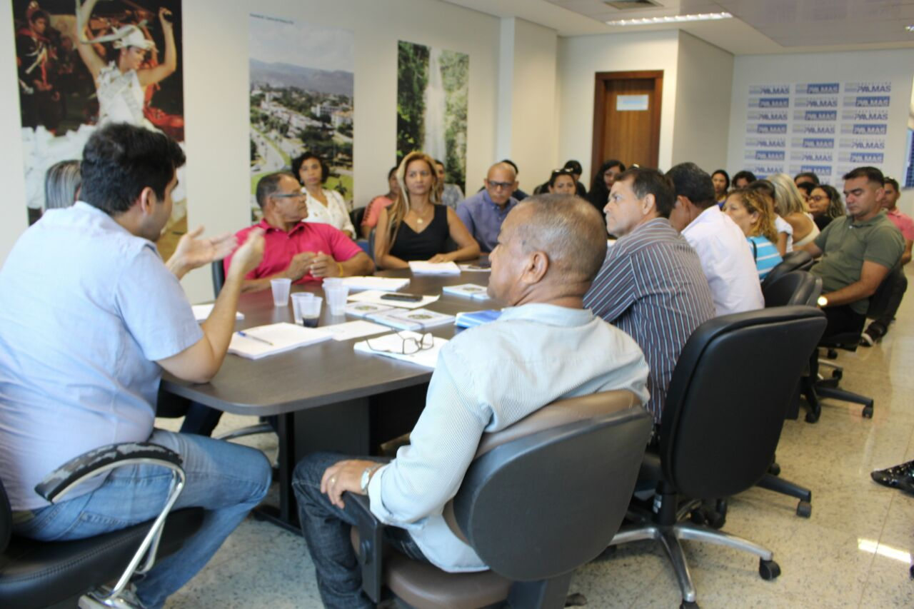 Relatório preliminar do Plano Diretor de Palmas é apresentado para presidentes de associações de moradores