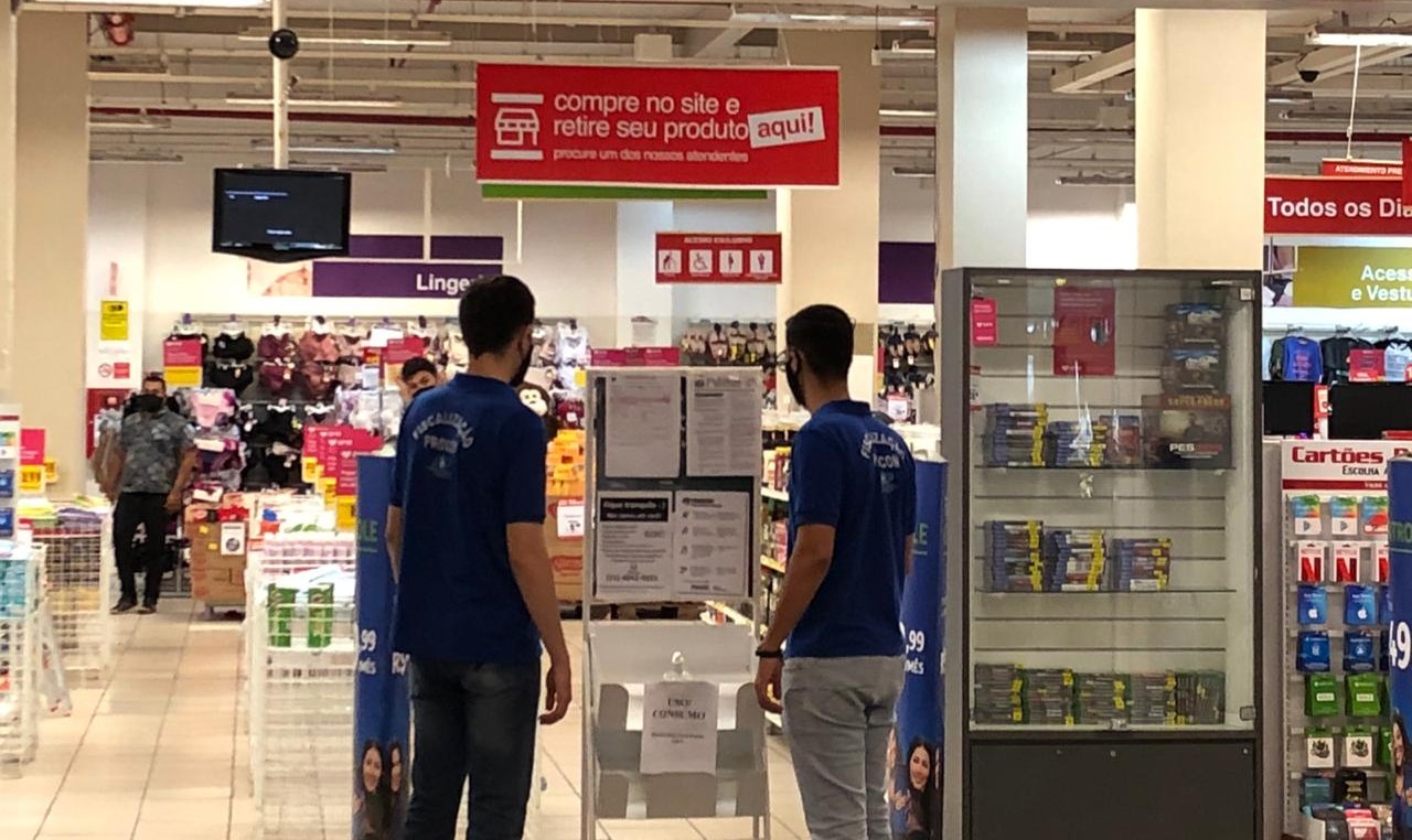 Procon Municipal de Palmas fiscaliza shoppings para verificar cumprimento de protocolos de segurança