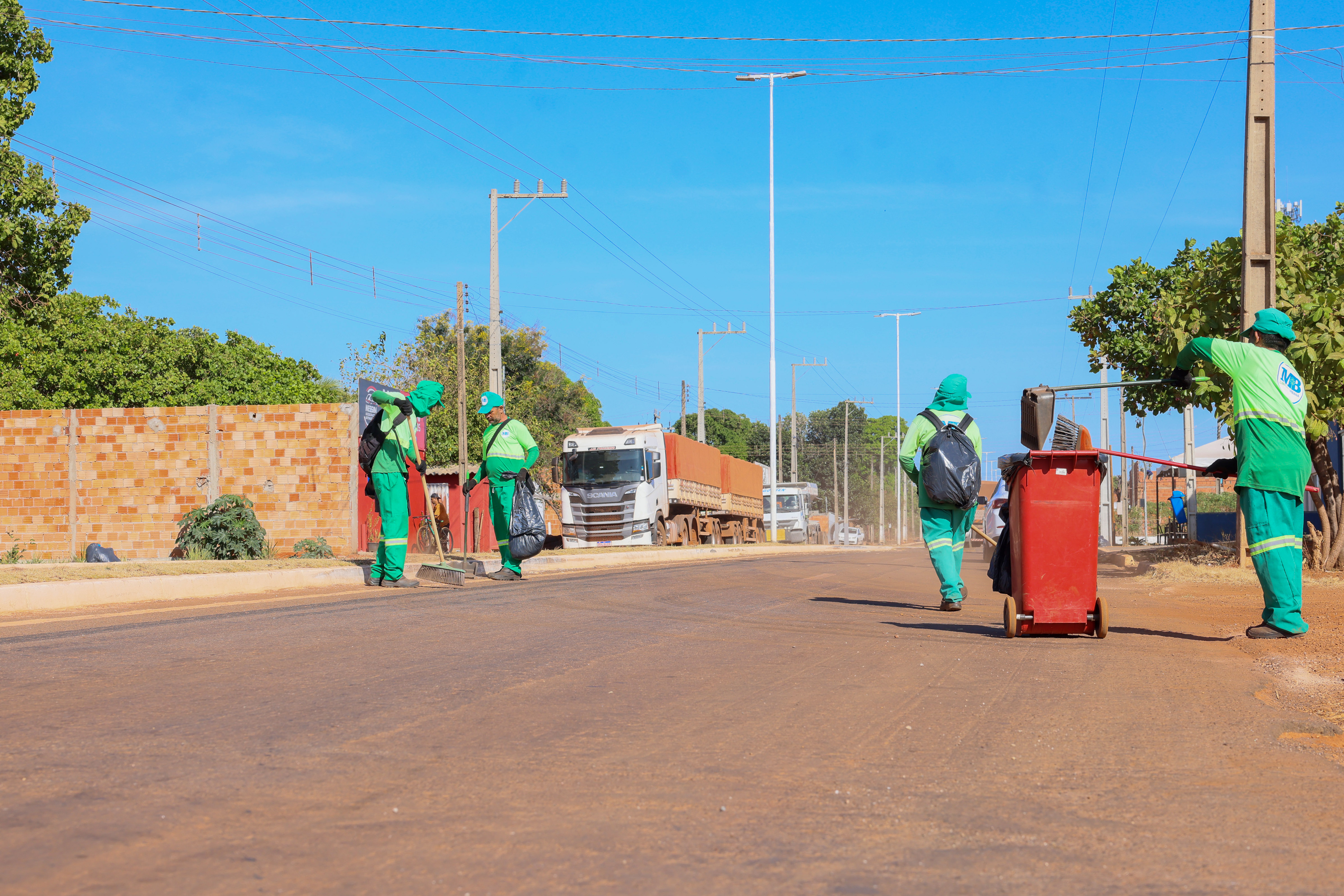 Data: 03/09/2025. Limpeza em Buritirana