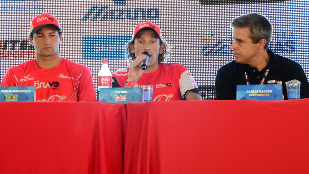 Durante coletiva, atletas da elite destacam receptividade palmense e apontam a expectativa para a prova