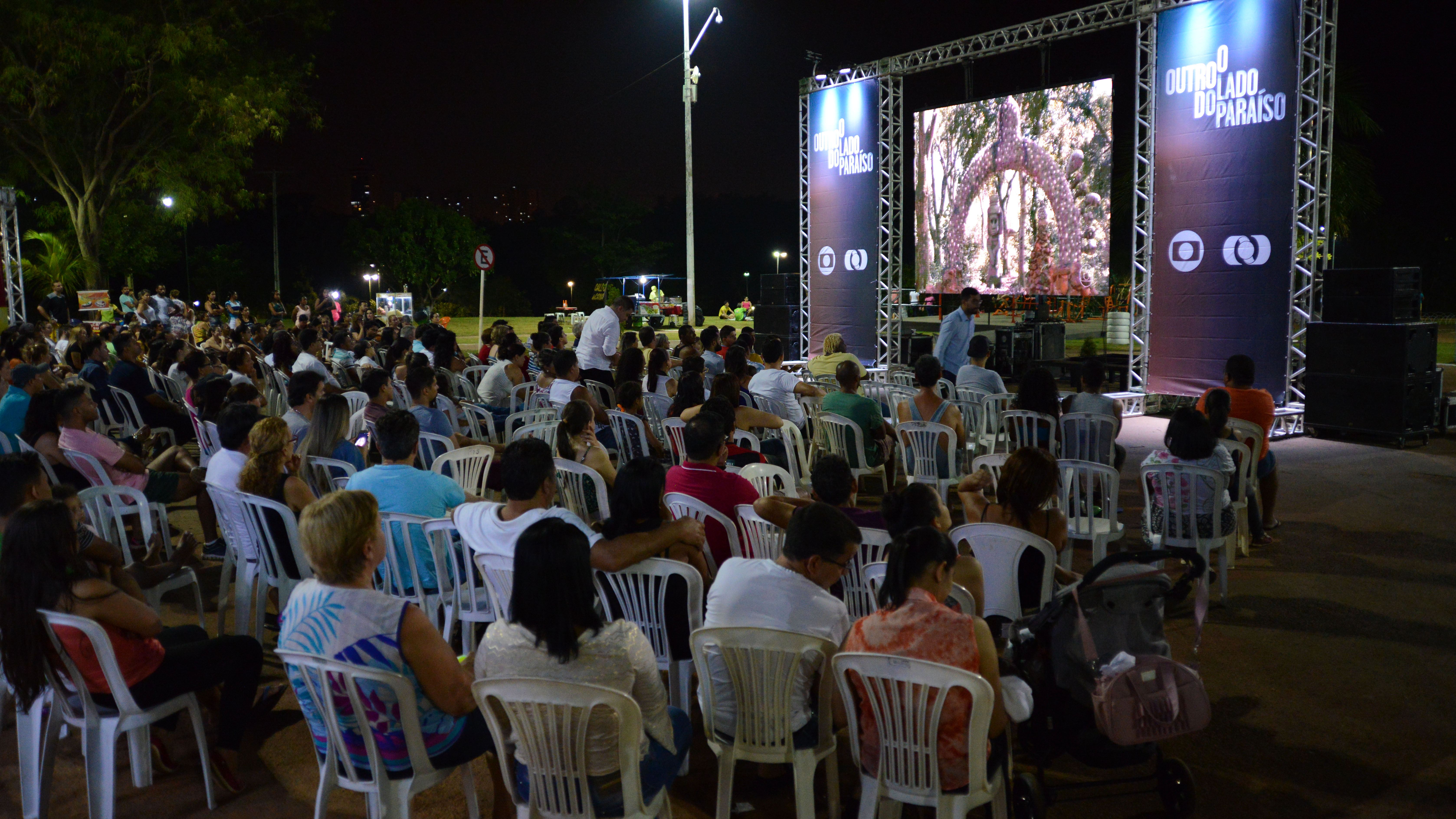 Estreia da novela “O Outro Lado do Paraíso” bomba no Ibope e leva centenas de palmenses ao Cesamar e a outros espaços públicos