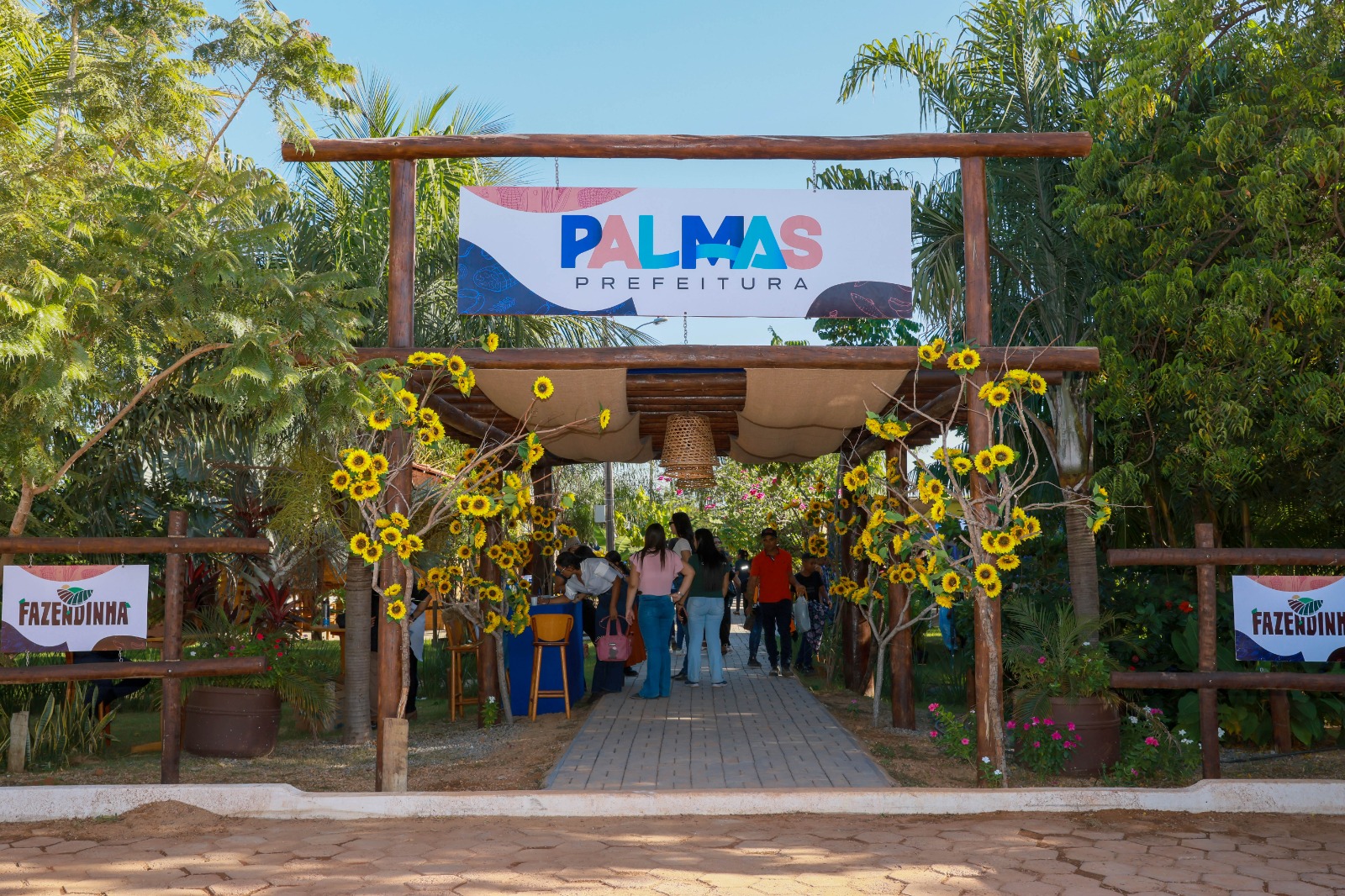 Conheça a estrutura da Prefeitura de Palmas na Feira de Tecnologia Agropecuária do Tocantins