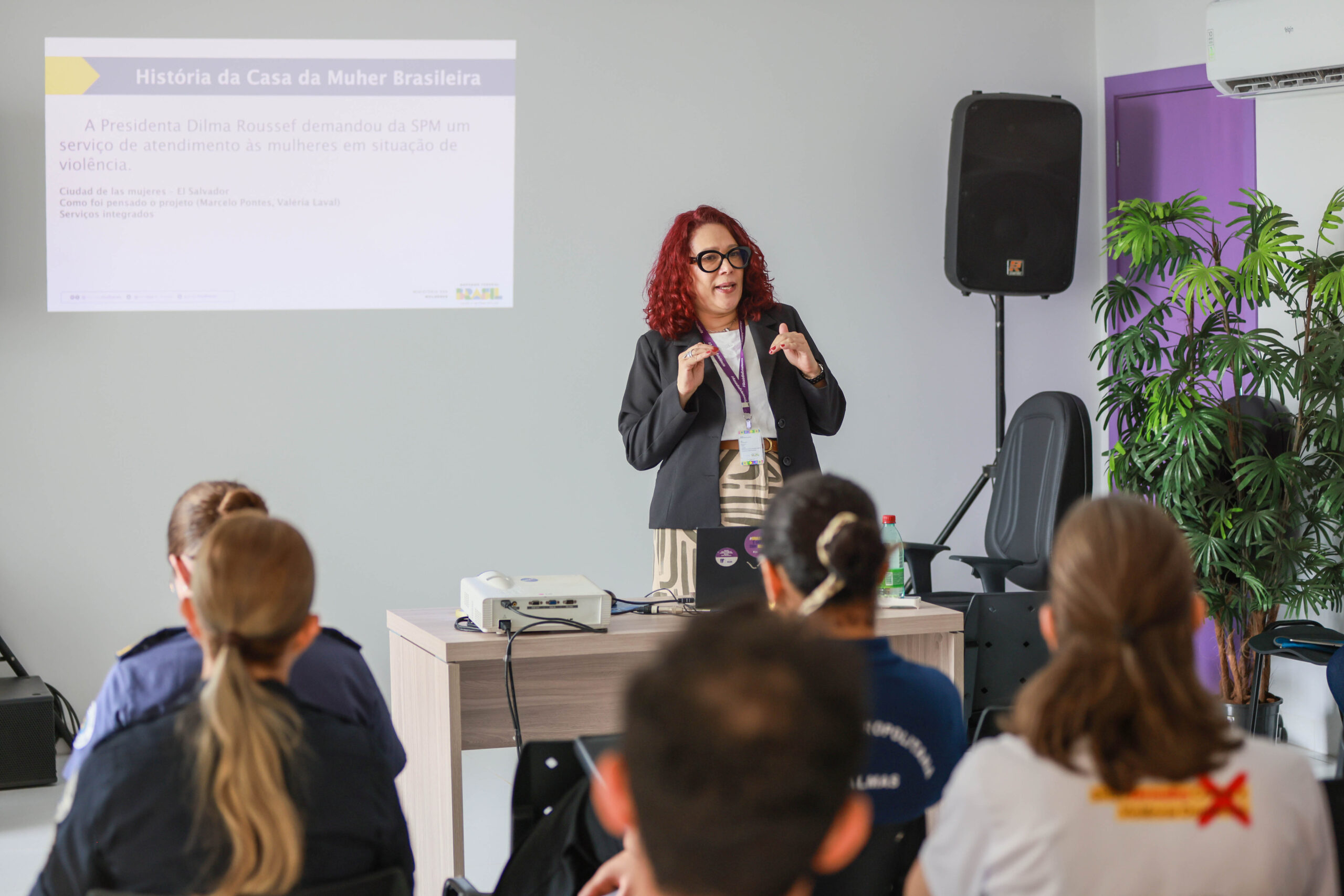 Palmas recebe capacitação sobre plataforma nacional de atendimento à mulher