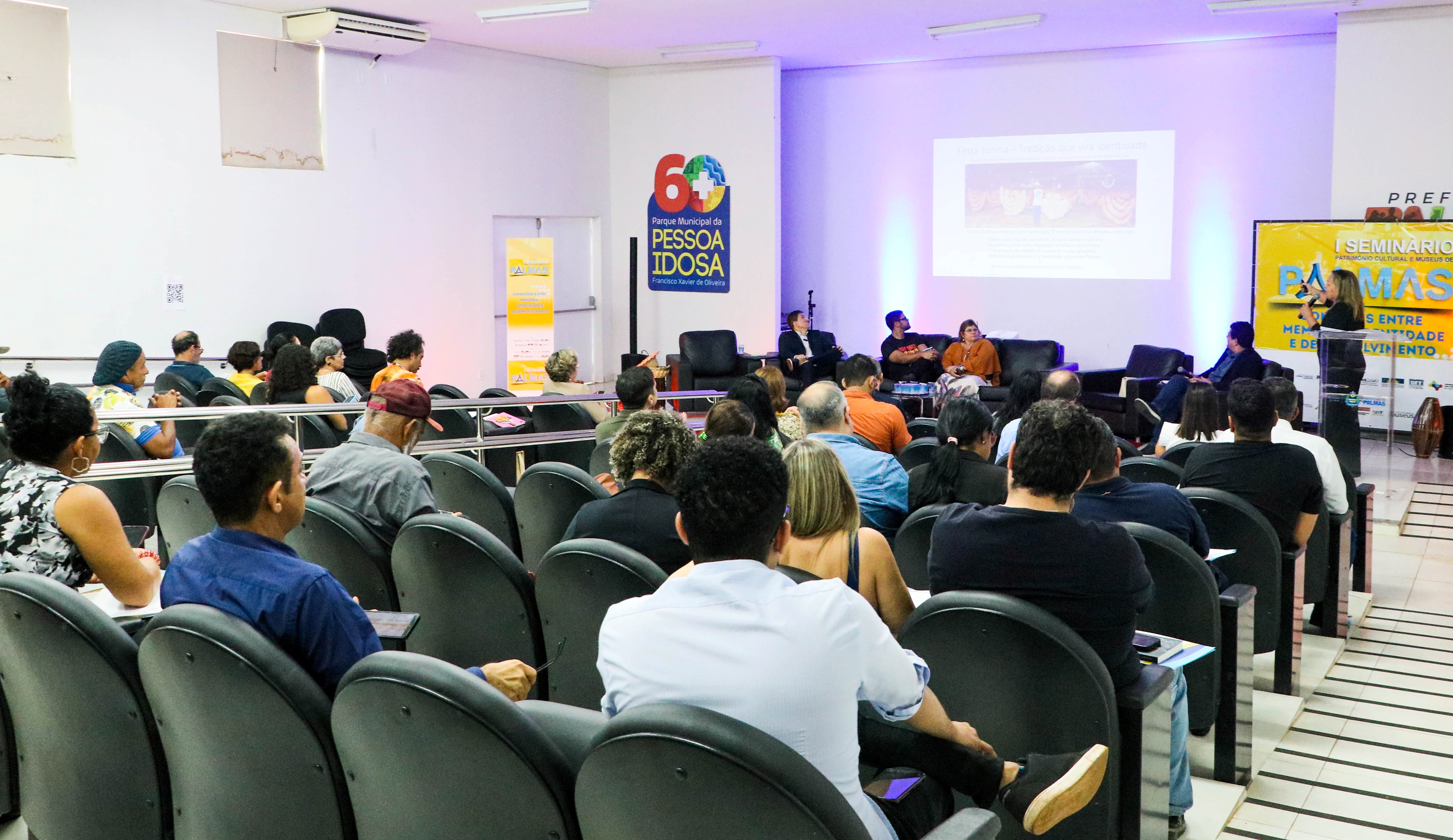 Um grande público participou das atividades do I Seminário PCMP, realizado pela FCP em parceria com o Ibram/MinC, o Iphan/MinC e a Secult-TO