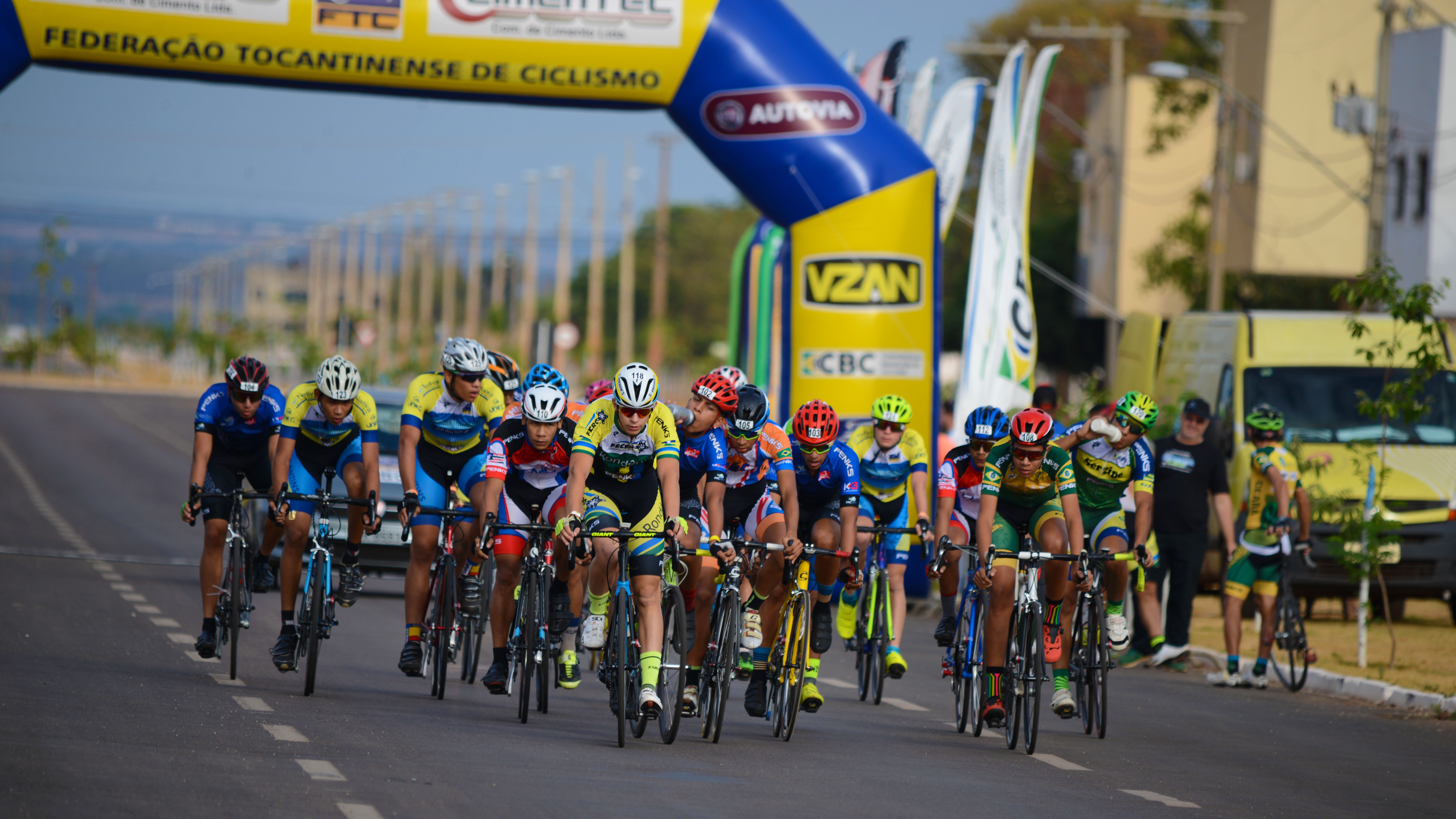 Campeonato brasileiro reúne ciclistas para competição de estrada em Palmas