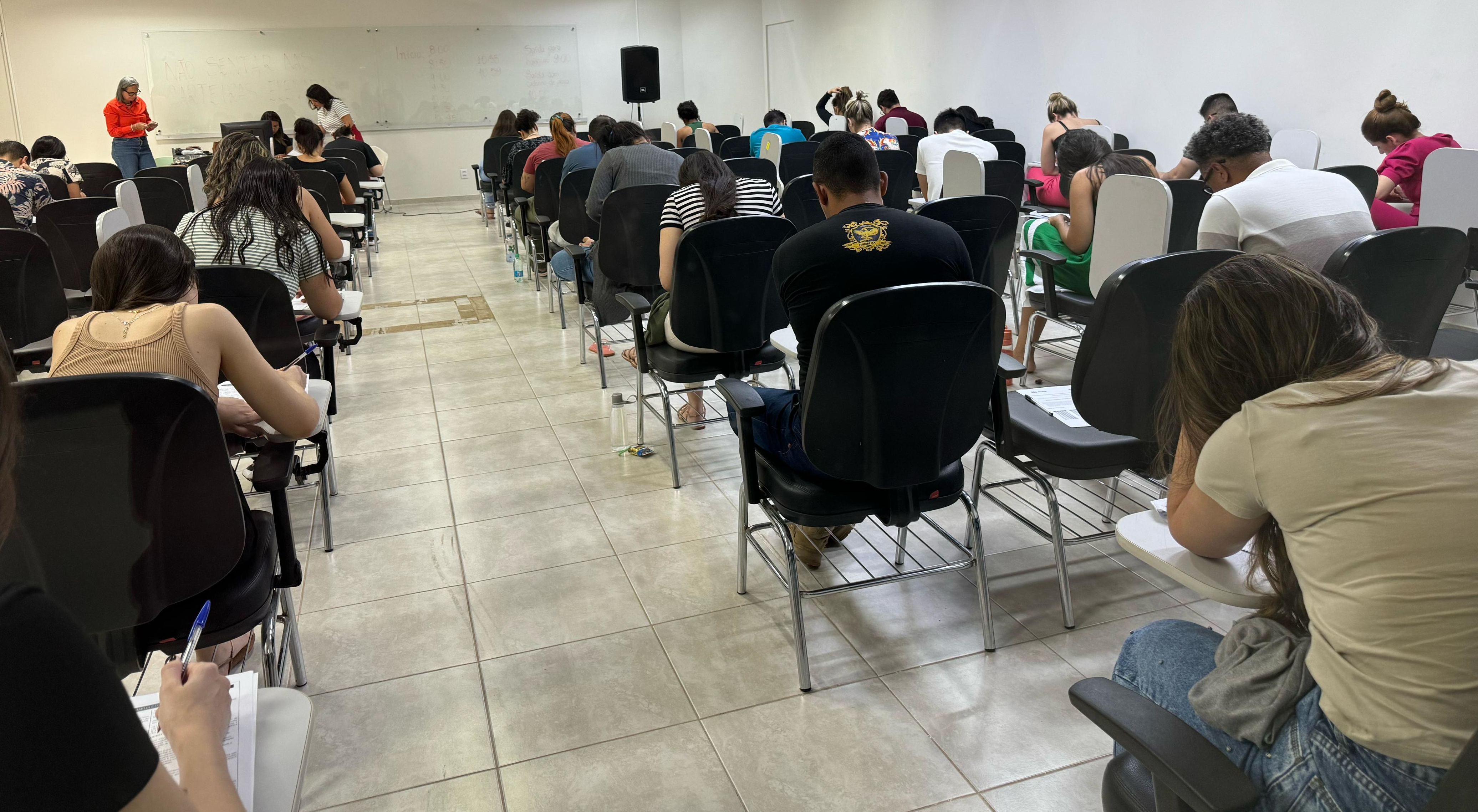 Mais de 40 candidatos realizam prova para o processo seletivo do Programa de Residência em Medicina da Fesp