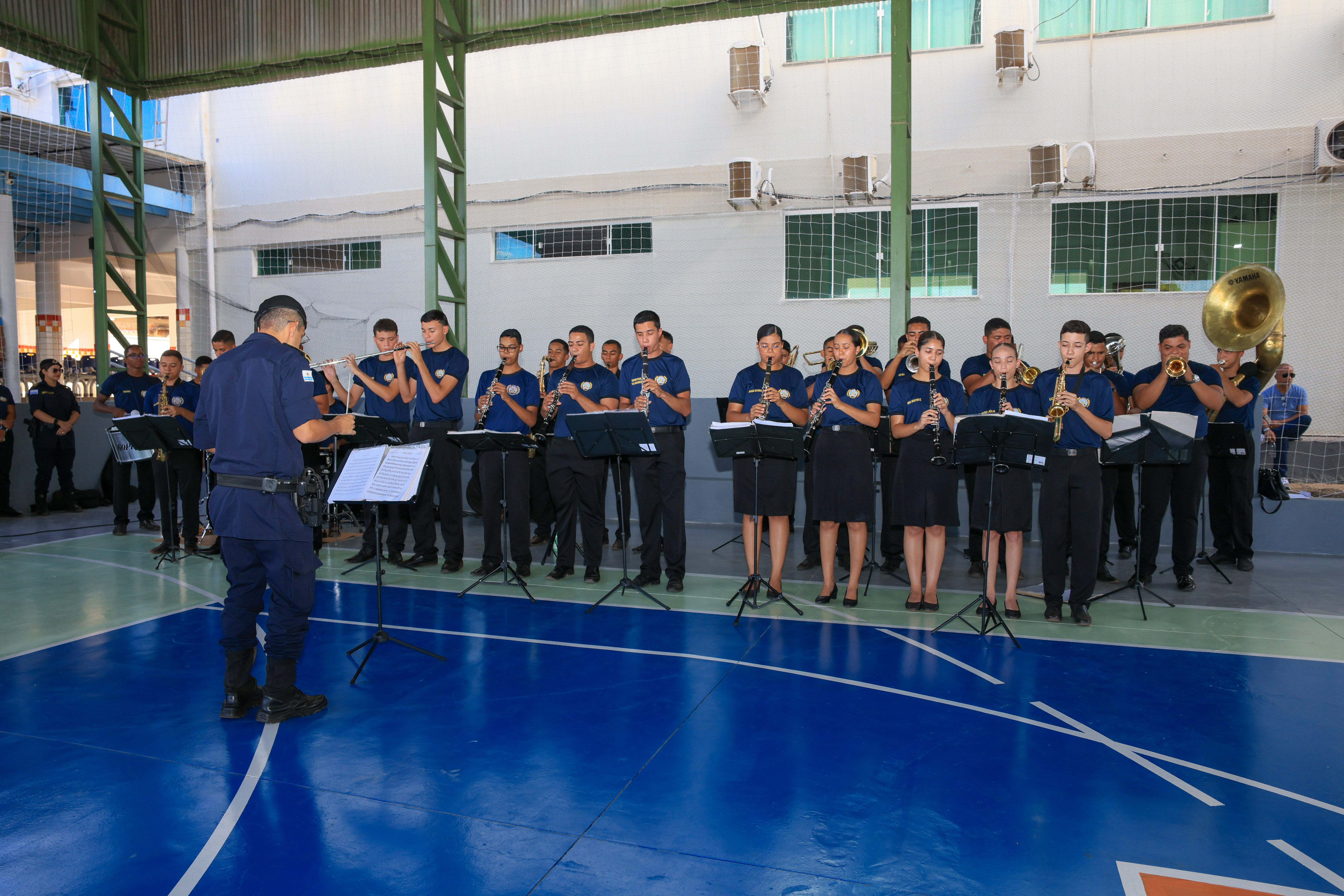 Apresentação da Orquestra Jovem  da Guarda Metropolitana de Palmas