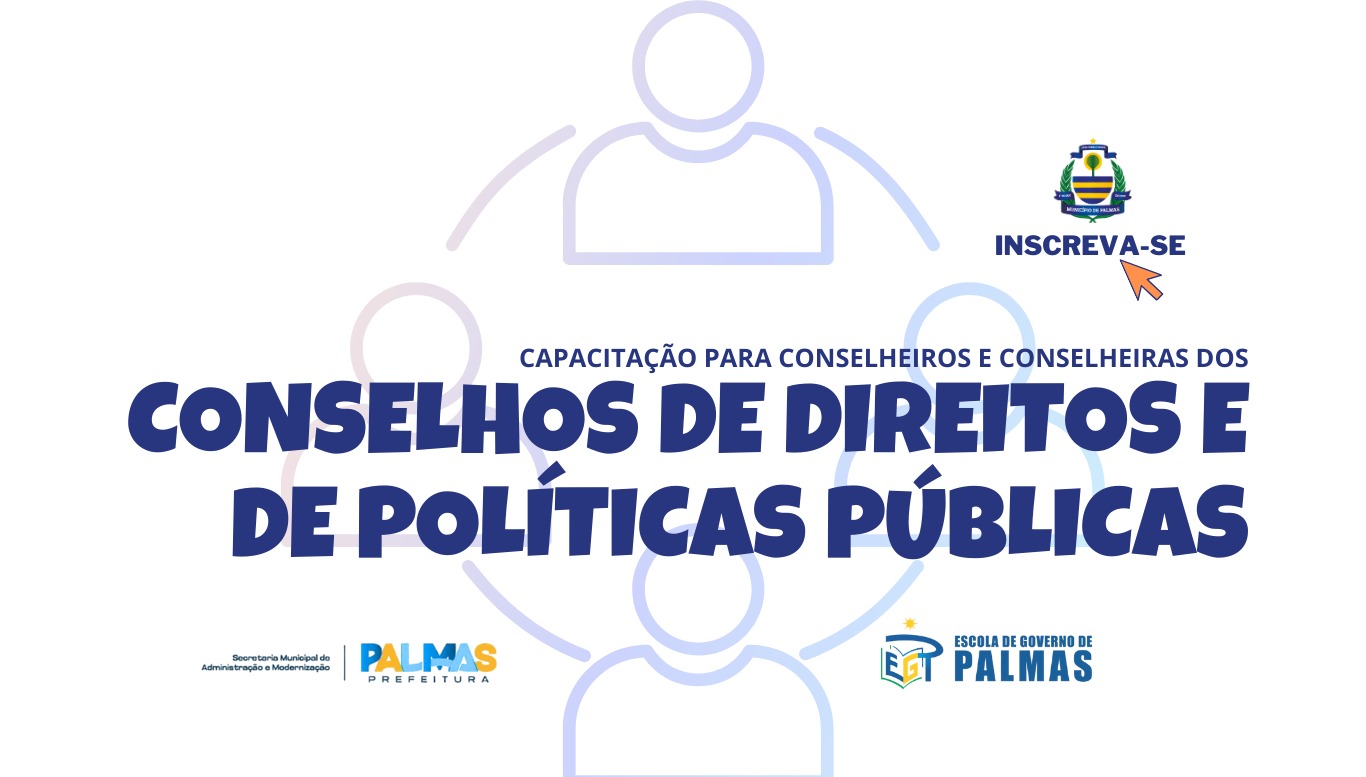 Abertas inscrições para curso de capacitação de Conselheiros Municipais