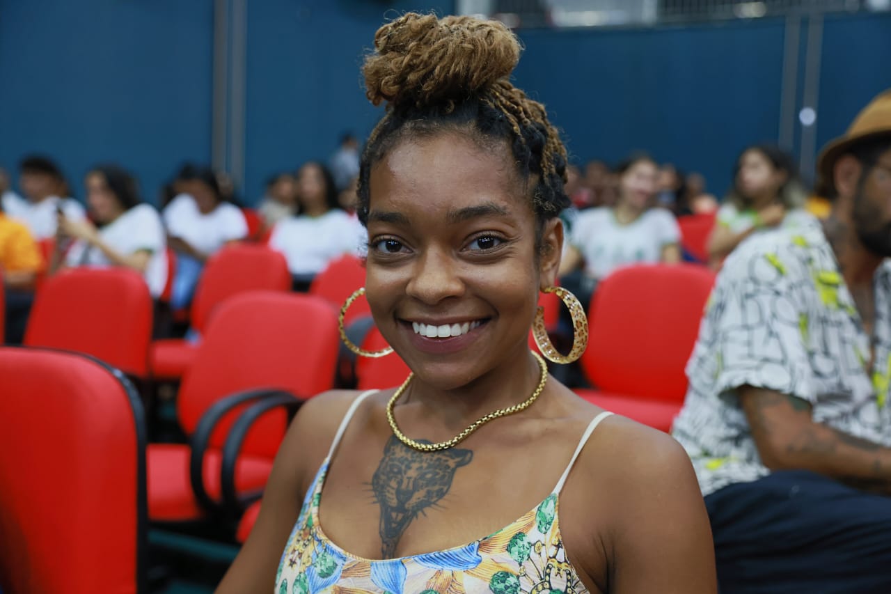 Estudante de pedagodia, Luana Mota