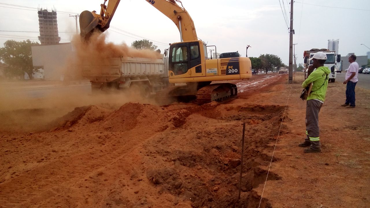 Obras de duplicação da Avenida LO -05 têm continuidade nesta quarta-feira, 18