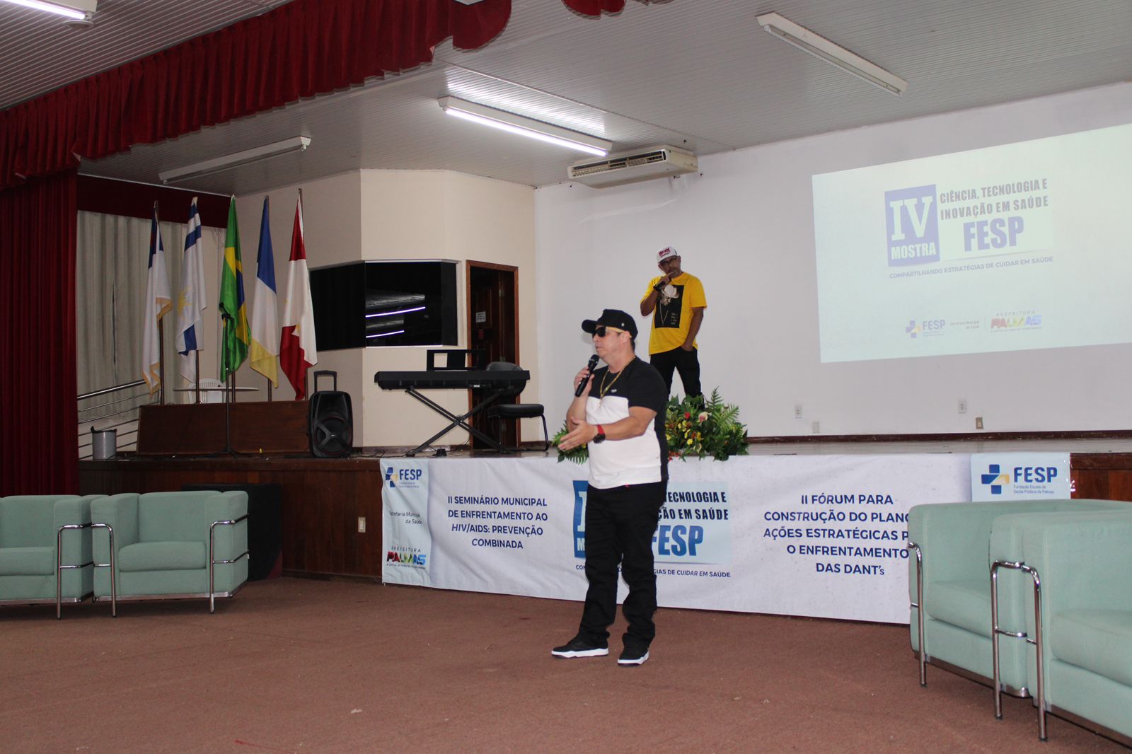 Abertura contou com a participação especial do Coral Municipal de Palmas