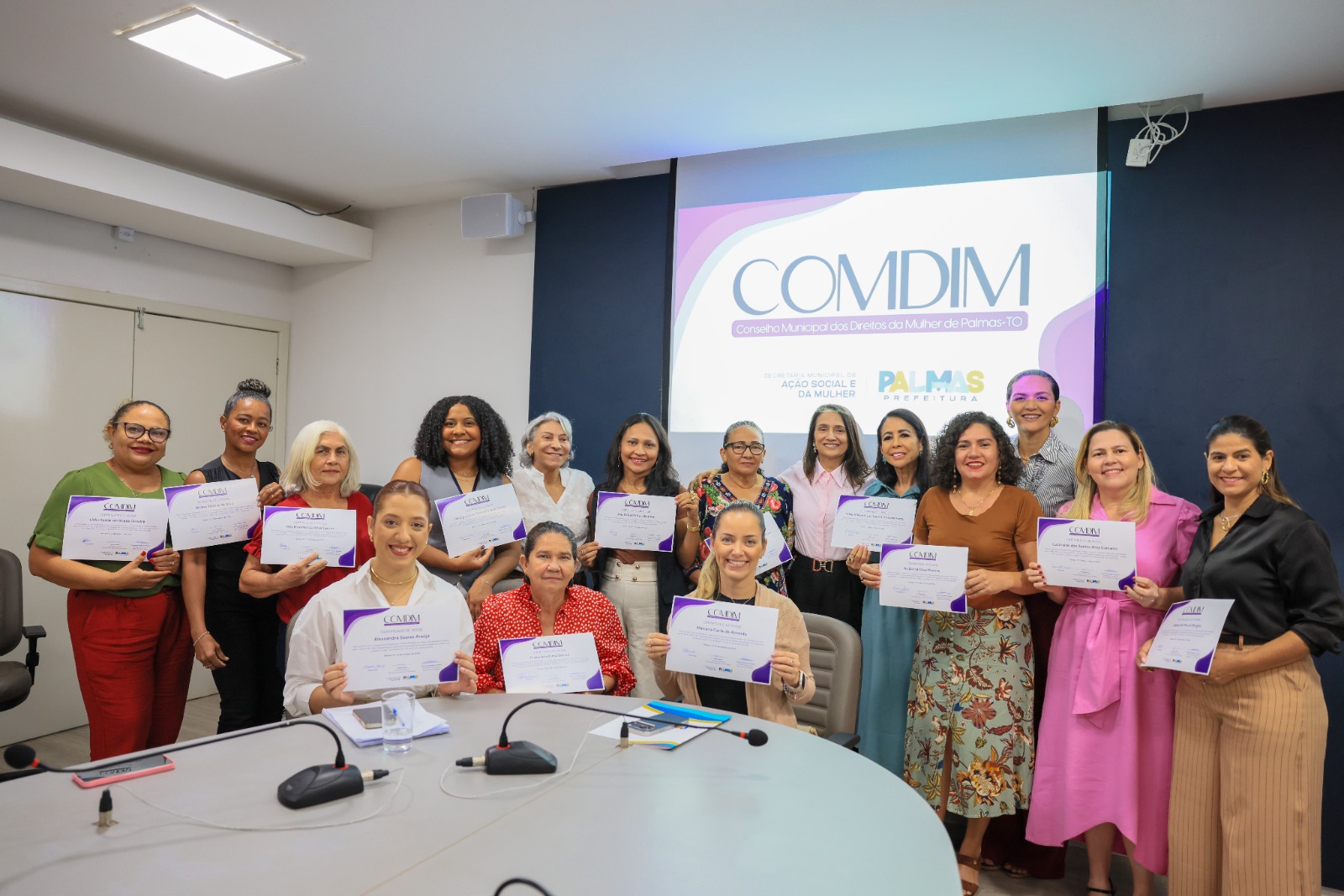 Prefeitura de Palmas empossa novas membras do Conselho Municipal dos Direitos da Mulher