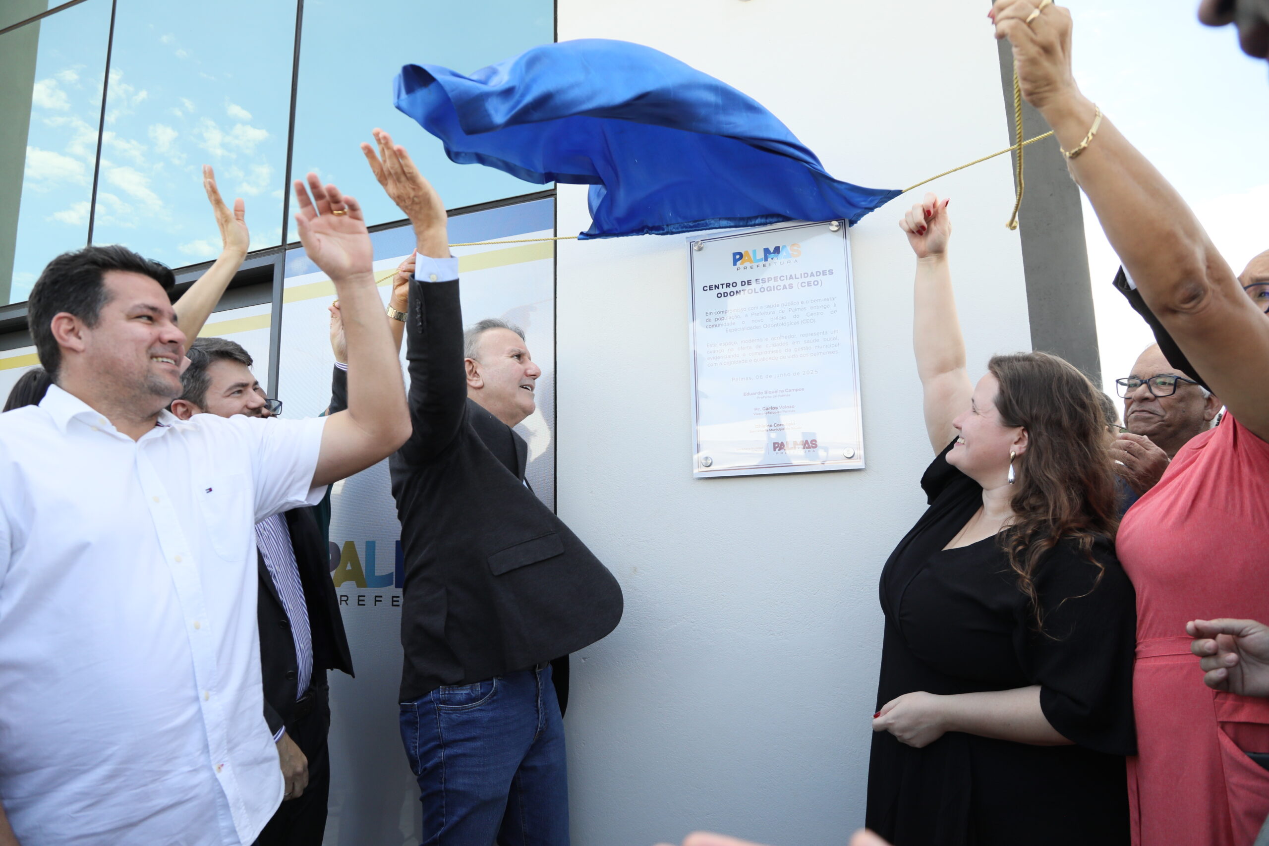 Prefeito Eduardo Siqueira Campos entrega nova sede do Centro de Especialidades Odontológicas com capacidade de atendimento ampliada