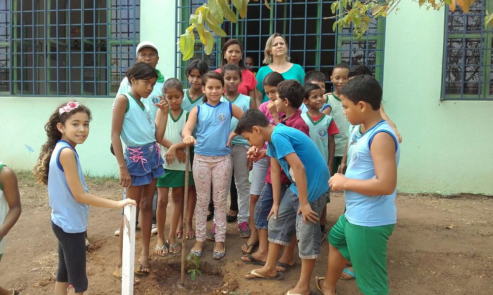 Programa Viveiro Educador segue na Escola João Paulo II