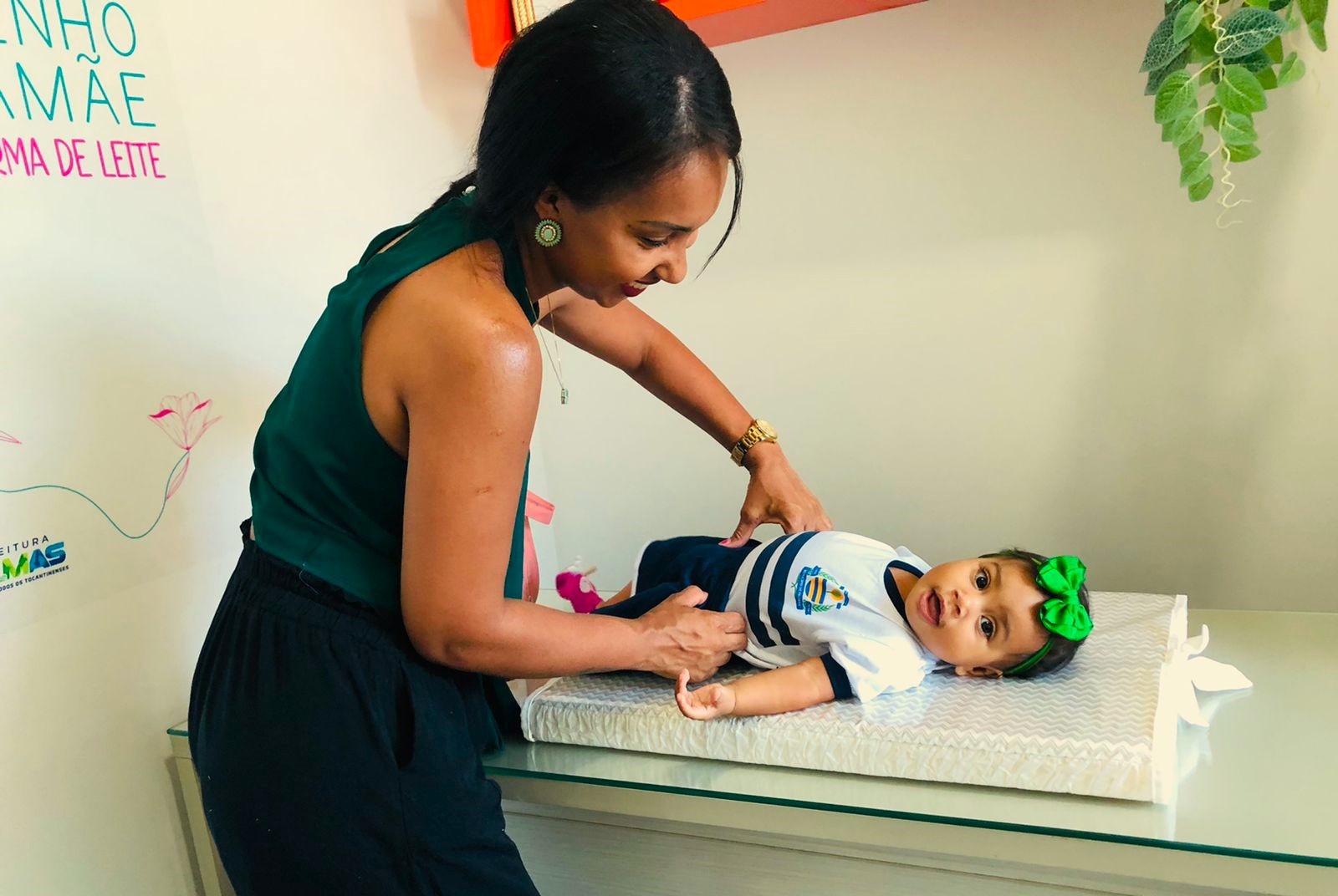 Espaços para amamentação são disponibilizados nos Cmeis do Município