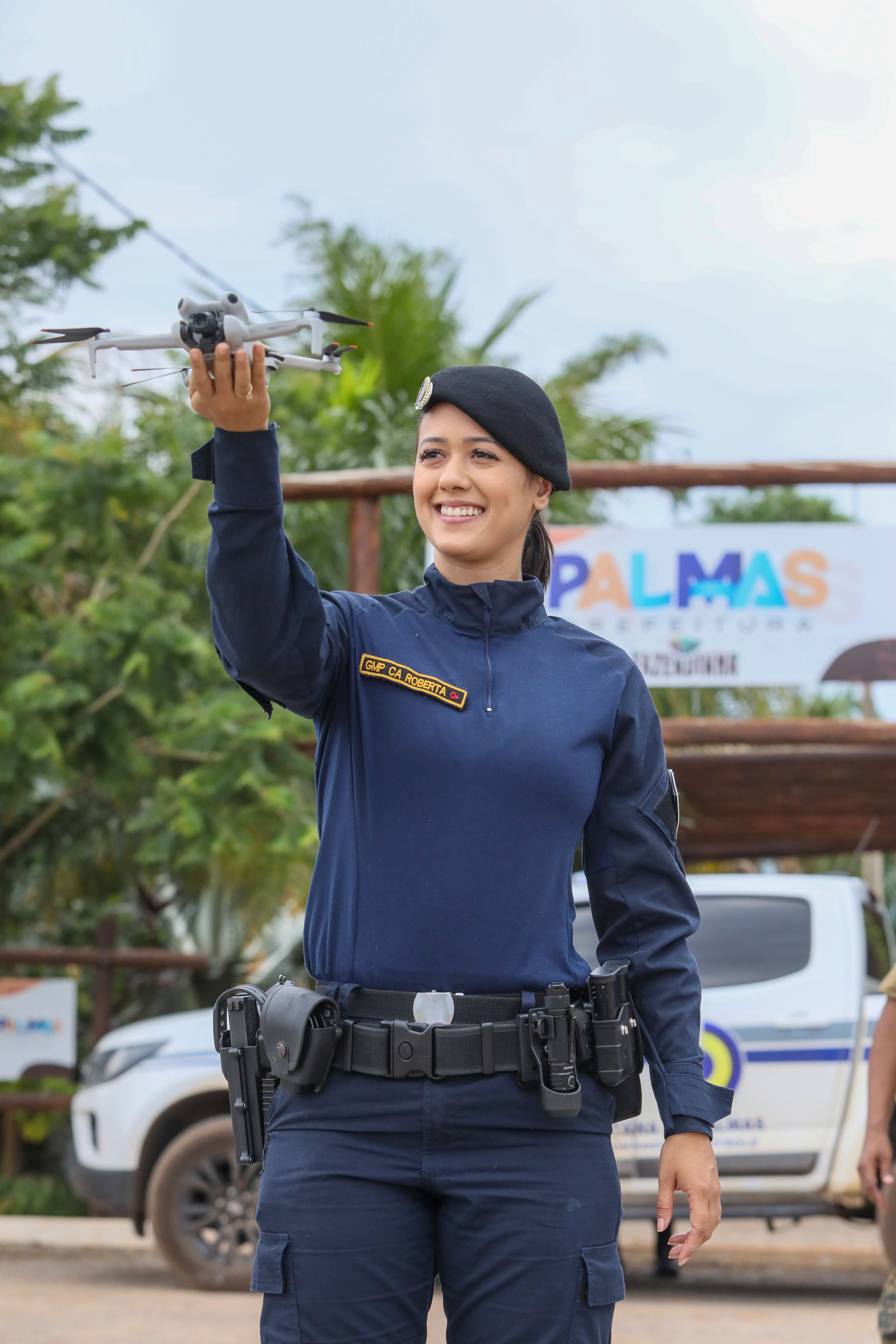 10/11/2025 - A Guarda Municicipal (GM) esteve no espaço da Agrotins, para participar do curso de drone.
Palmas - TO
