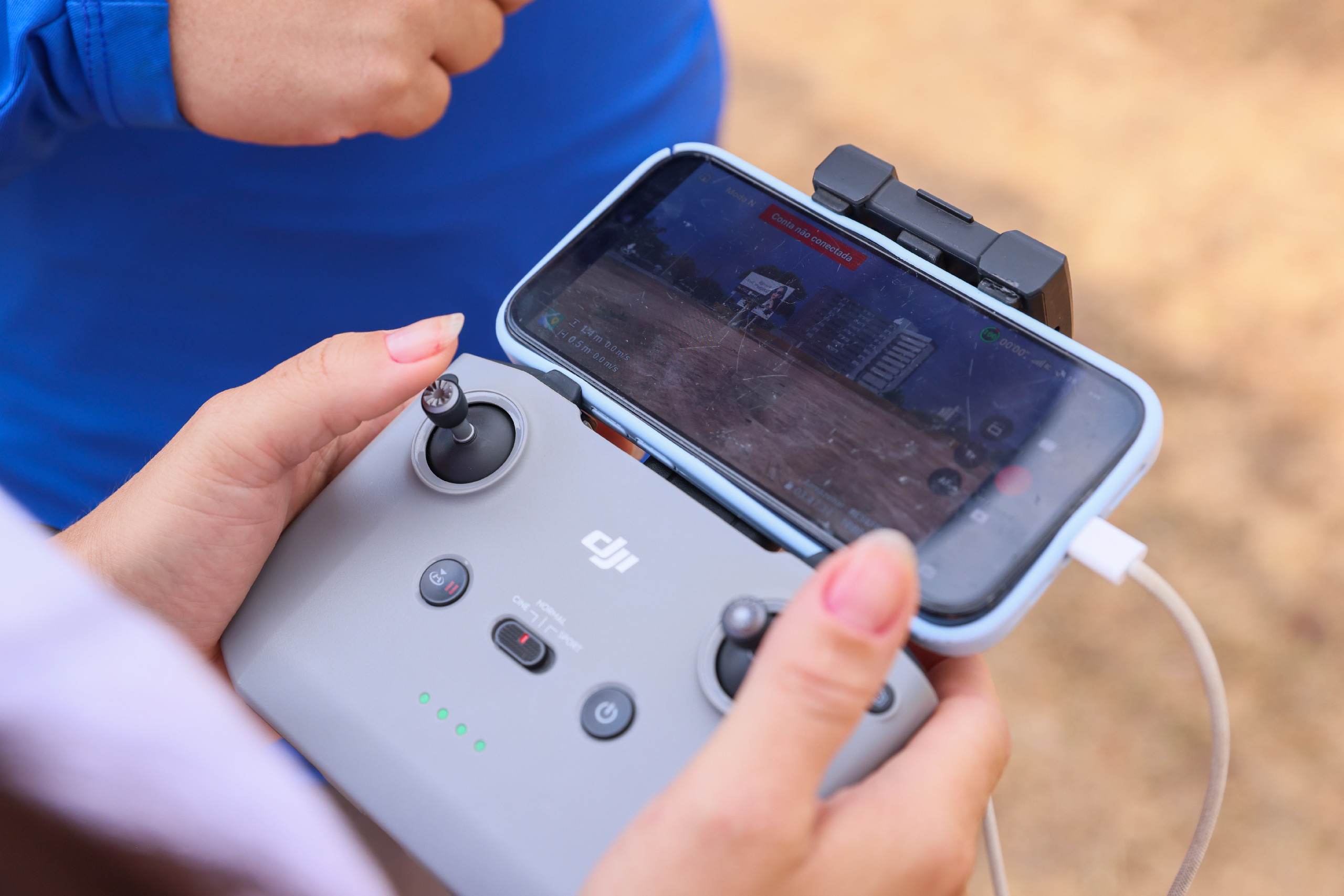 Precisão na obtenção de informações visuais e cartográficas de locais de difícil acesso