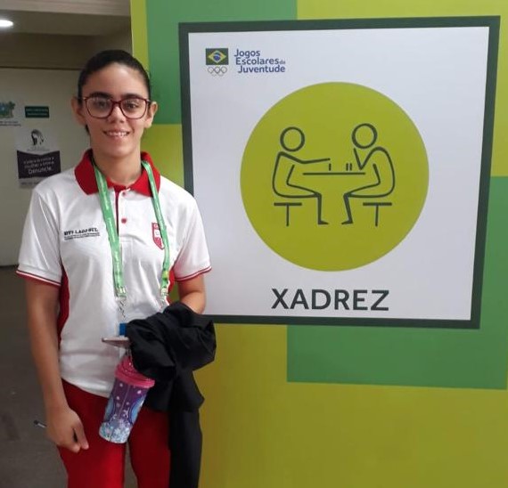Ex-aluna da ETI Margarida Lemos é convocada para participar do maior torneio de xadrez da América