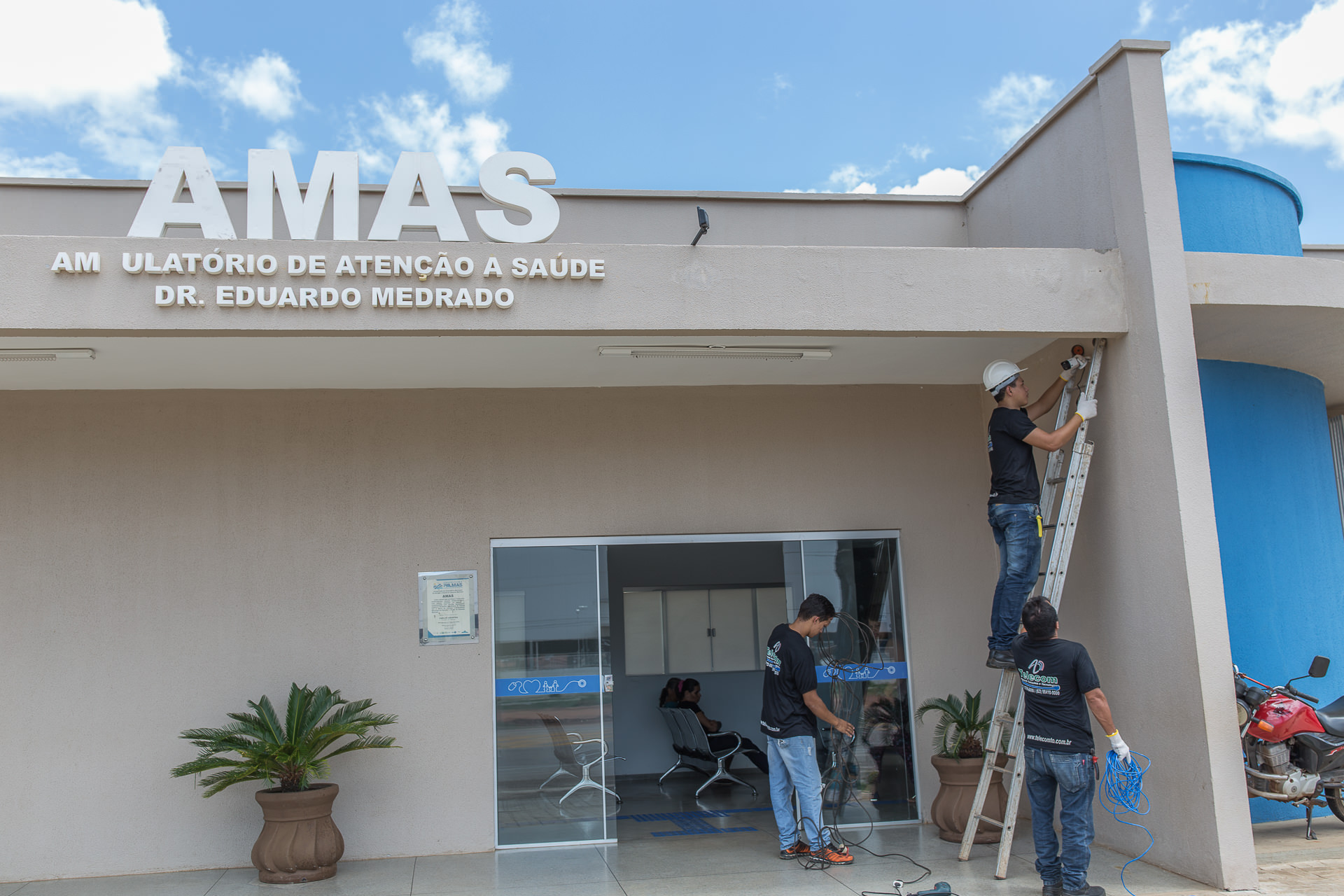 Unidades de saúde recebem câmeras de monitoramento