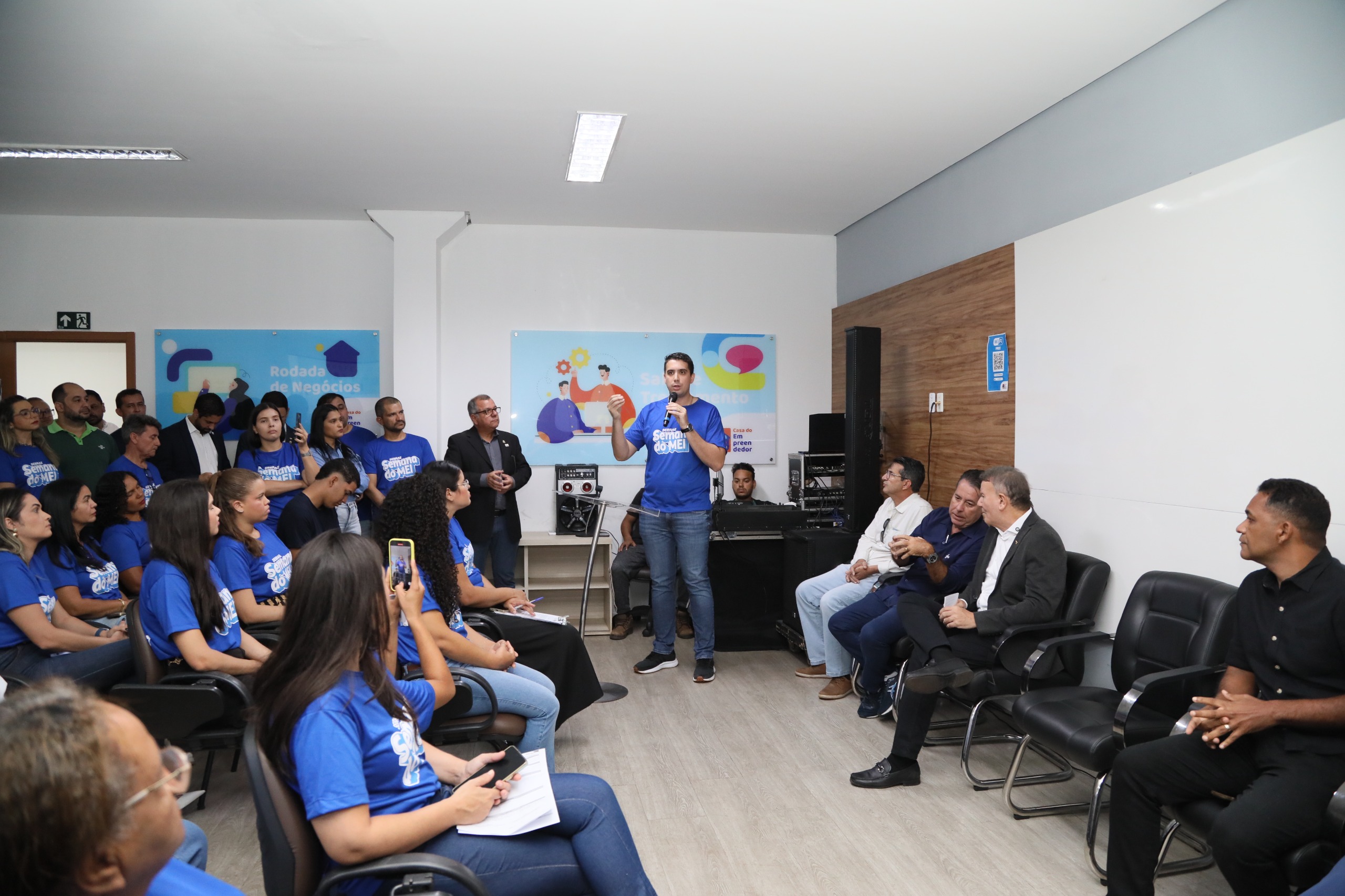 Secretário da Sedeem reforçou o incentivo da Prefeitura ao empreendedorismo.