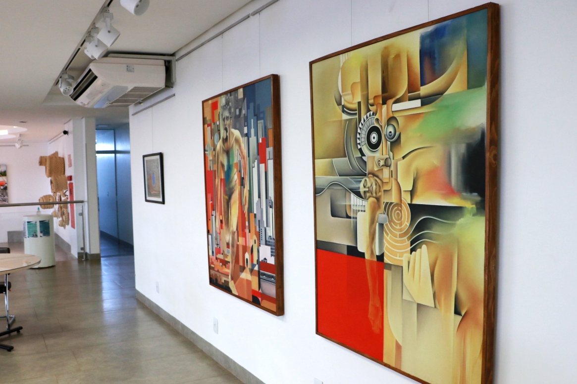 Palmenses podem conferir Acervo de Artes exposto na Galeria Municipal e Salão de Exposições da FCP