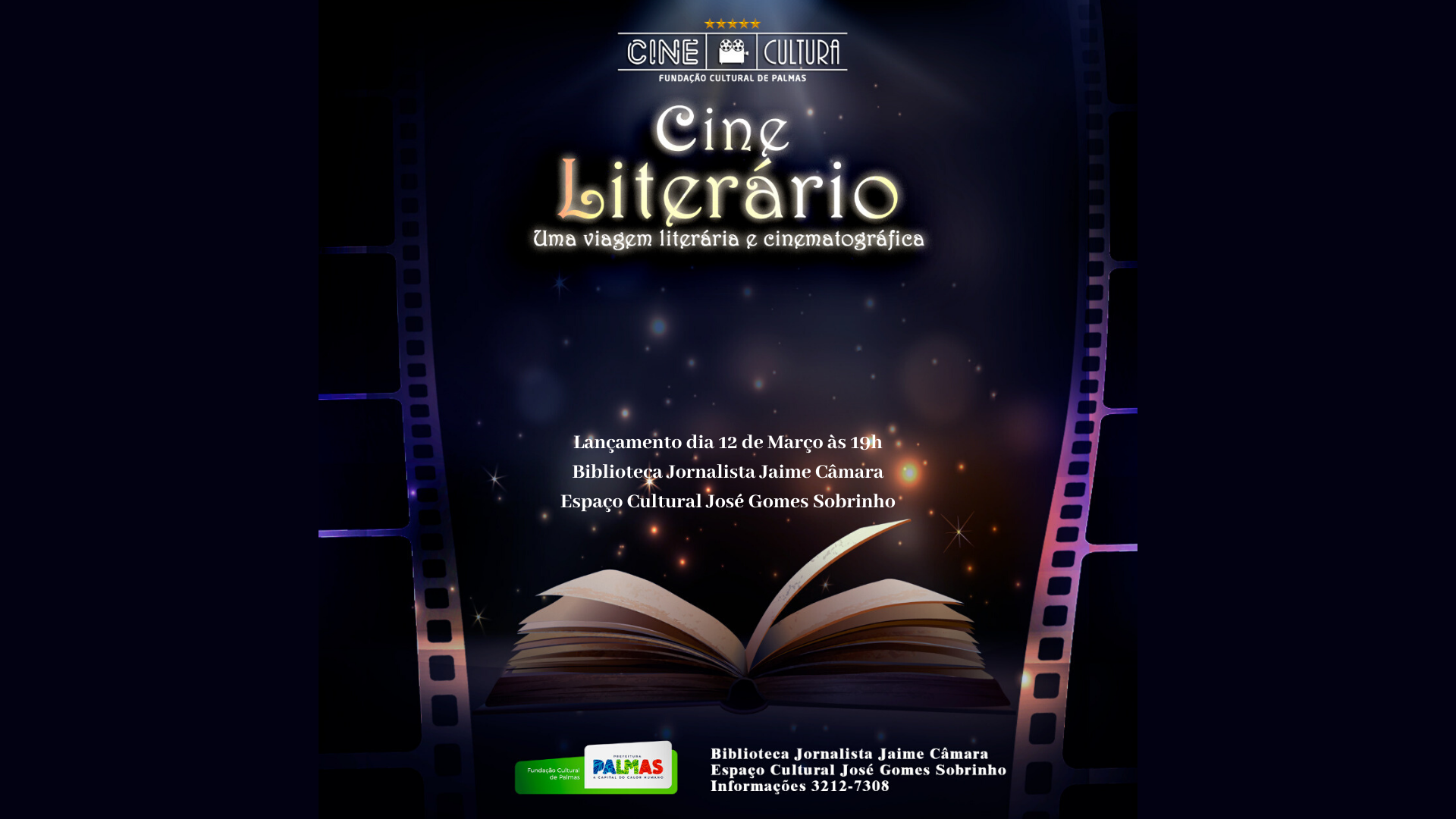 Projeto ‘Cine Literário’ busca aproximação do público ao universo da literatura