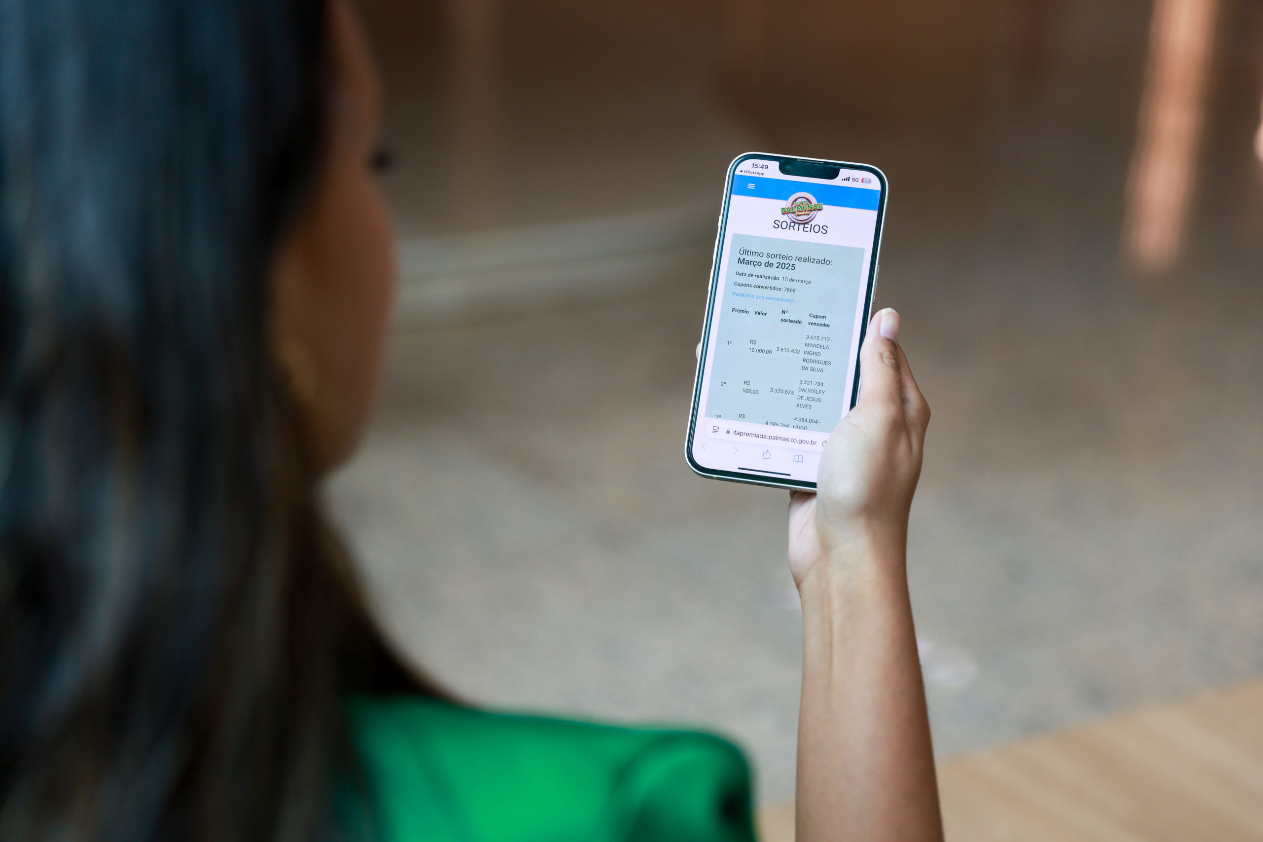 Confira lista de sorteados do Nota Palmense Premiada deste mês de julho