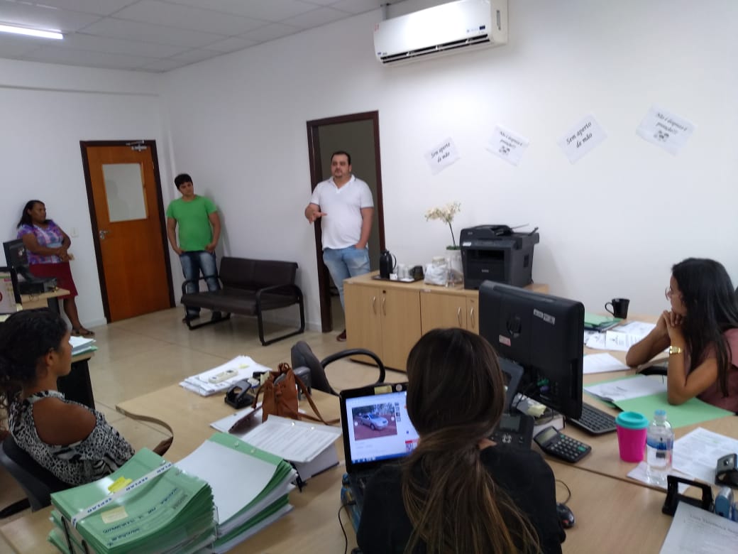 Servidores municipais recebem orientações preventivas contra o coronavírus (Covid-19)