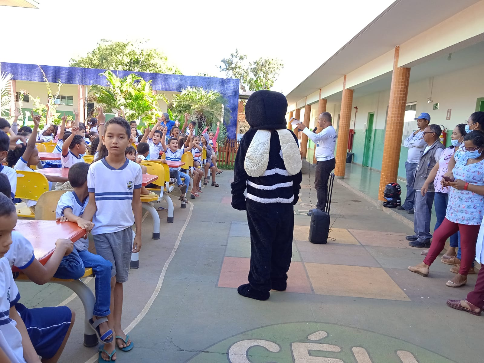 Semus leva orientações sobre o Aedes Aegypti à Escola Maria Rosa