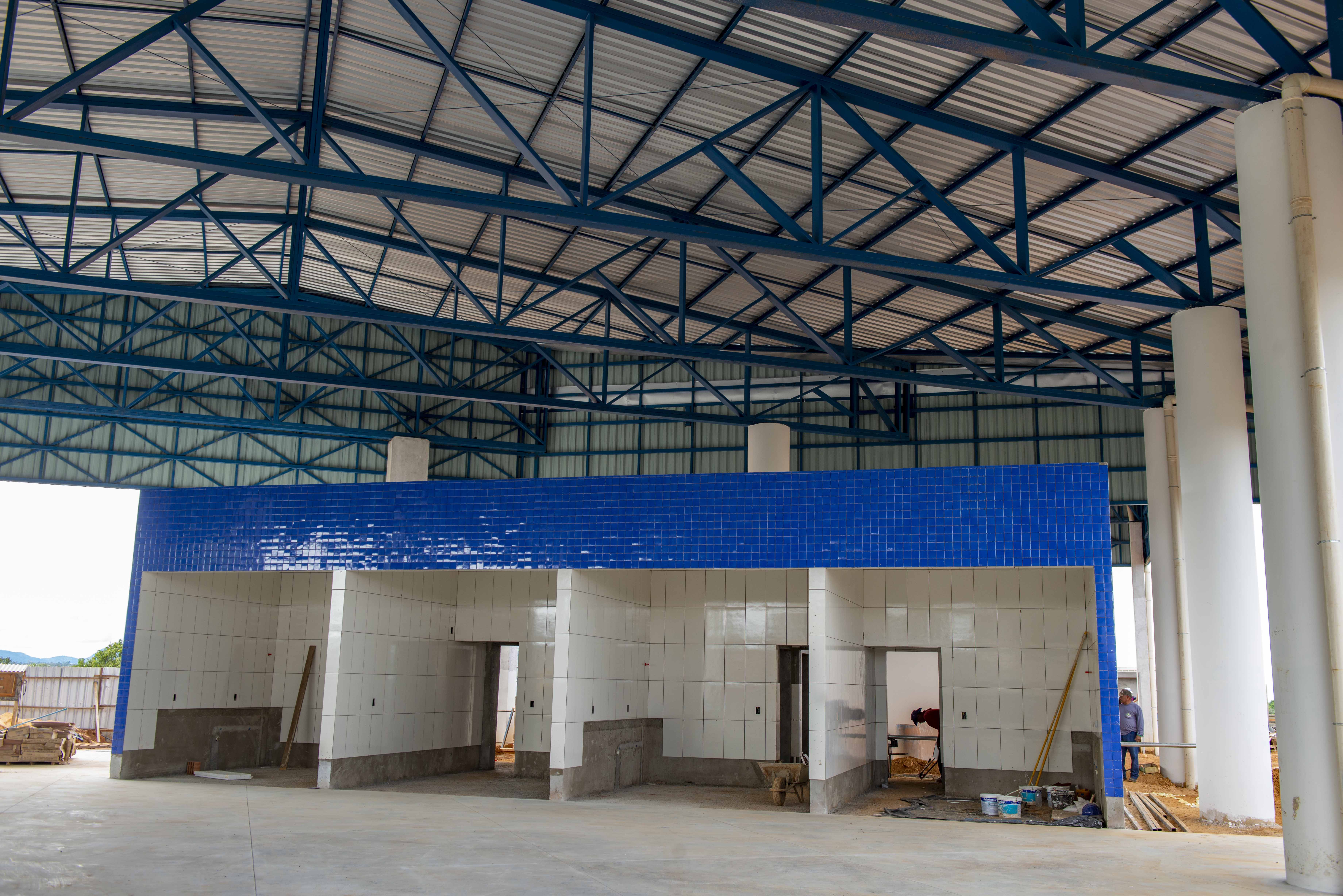 Primeira etapa da construção da Feira da Promessa está avançada