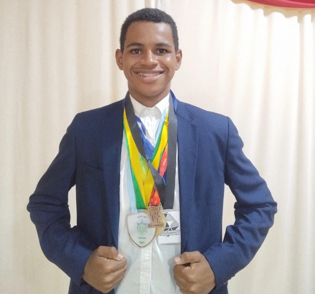 Kennedy cursa o 9º ano da Escola Tiago Barbosa 