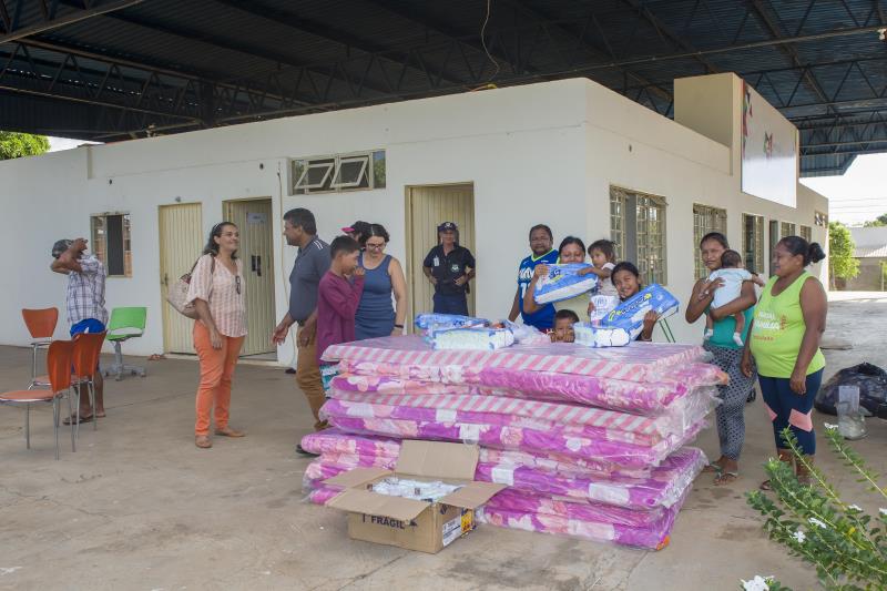 Grupo de indígenas venezuelanos é abrigado na região Sul da Capital