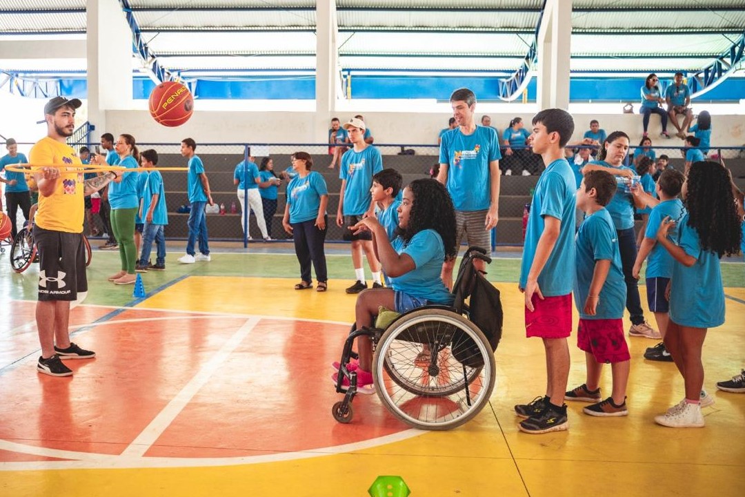 Instituto Reviver Itinerante leva paradesporto às escolas da rede de ensino de Palmas
