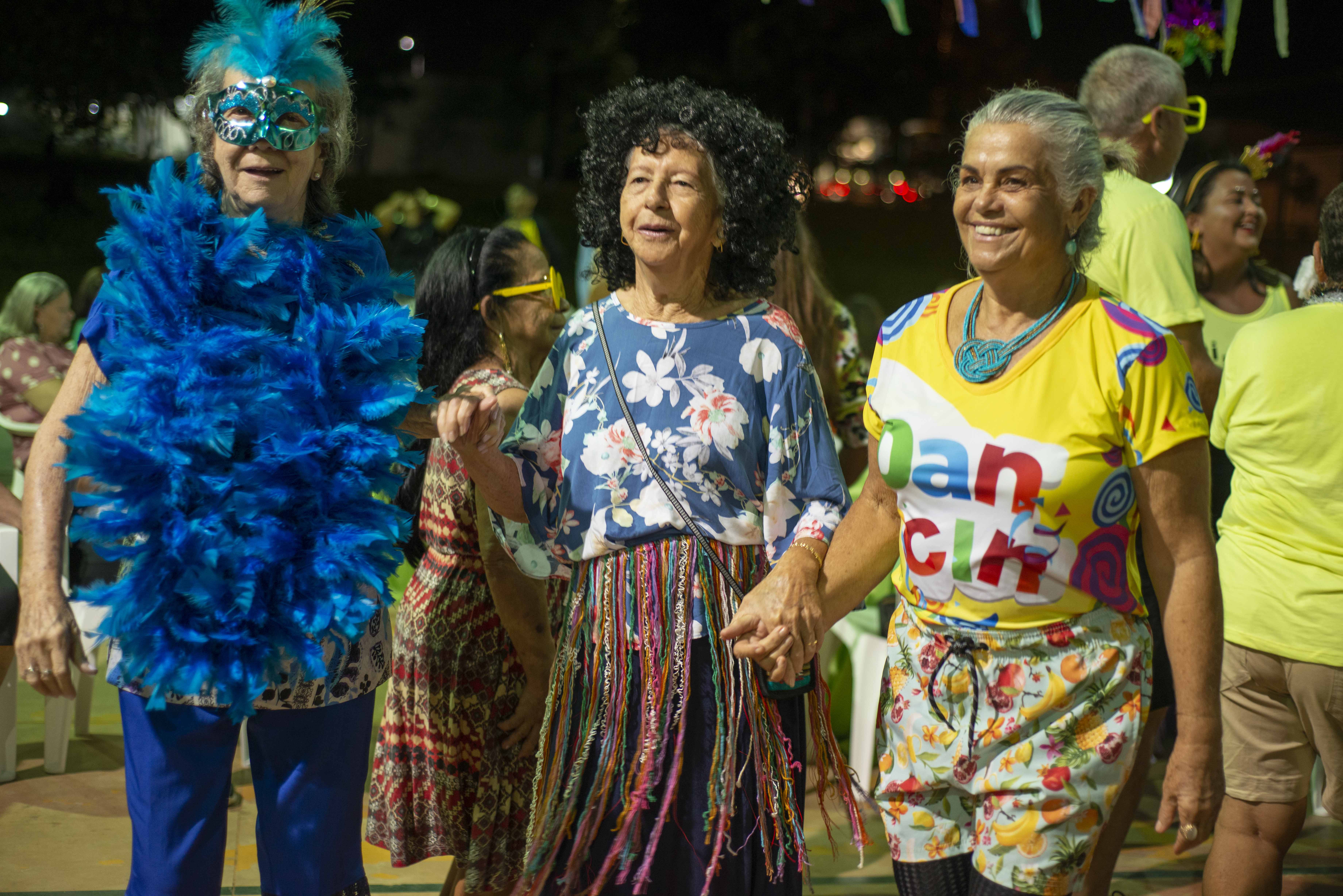 Parque da Pessoa Idosa é palco de grande baile de Carnaval