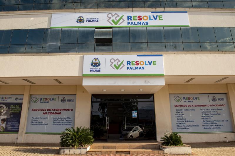 Horário de funcionamento nas Unidades do Resolve Palmas é alterado nesta quarta, 2