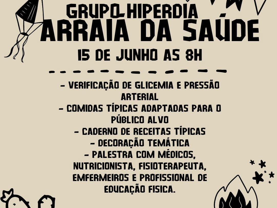 Unidade de saúde da Arse 131 promove 'Arraiá da Saúde' para pacientes nesta quarta, 15