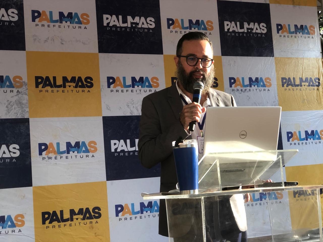 Representante do Tribunal de Justiça do Tocantins, Gutemberg Raposo ministrou palestra aos trabalhadores da Prefeitura de Palmas