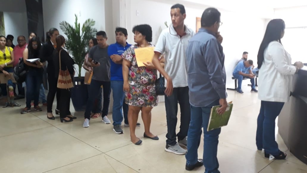 Primeiro dia de inscrições  para contratação temporária movimenta Secretaria de Desenvolvimento Social de Palmas