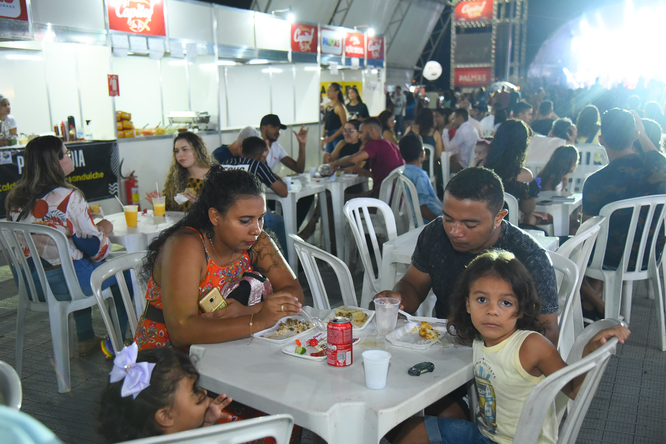 Capital da Fé: público conta com vila gastronômica, música e muita diversão no Espaço Kids