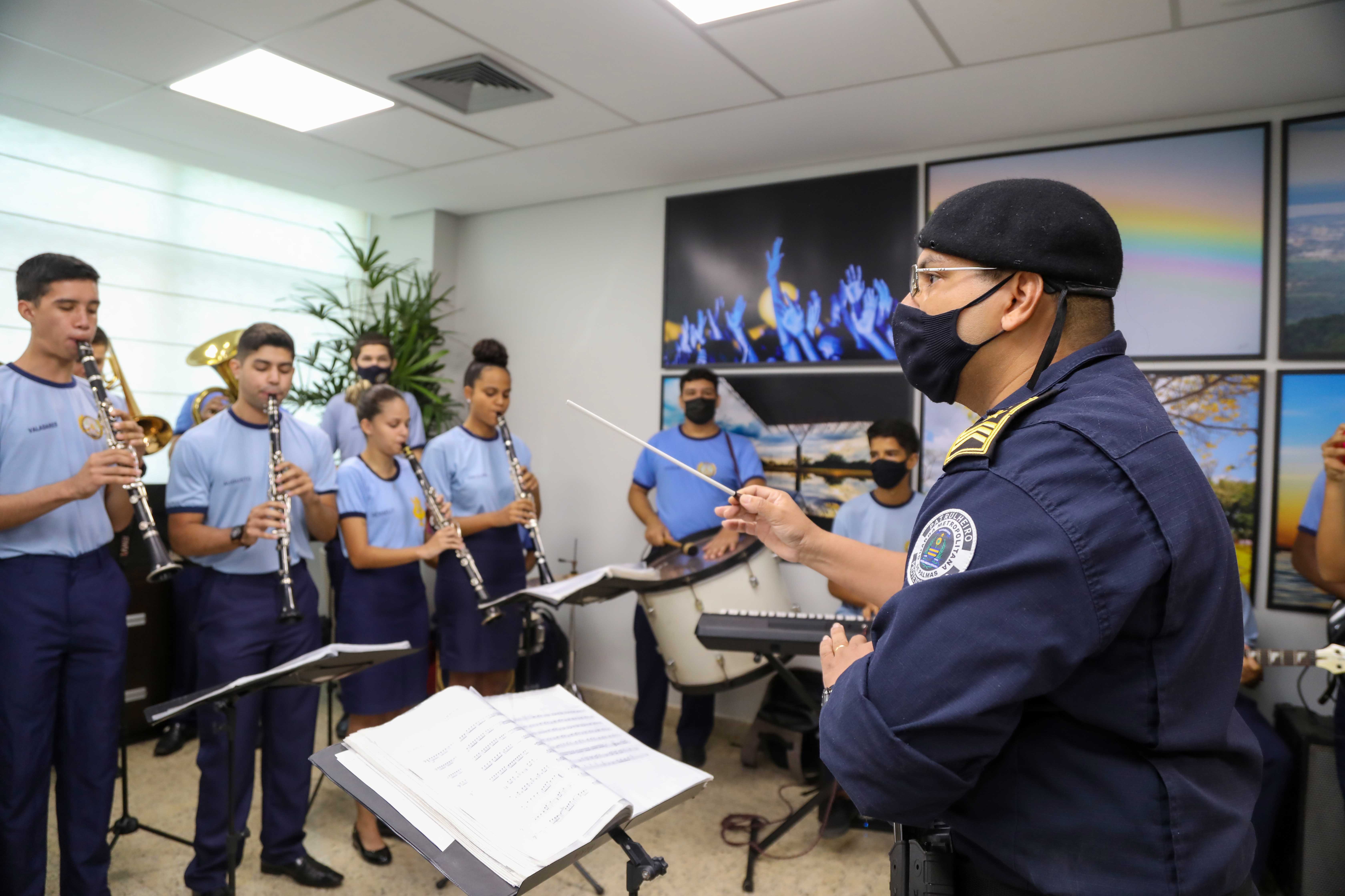 Prefeitura de Palmas lança edital de seleção de voluntários para aulas de iniciação musical da Escola de Música da GMP