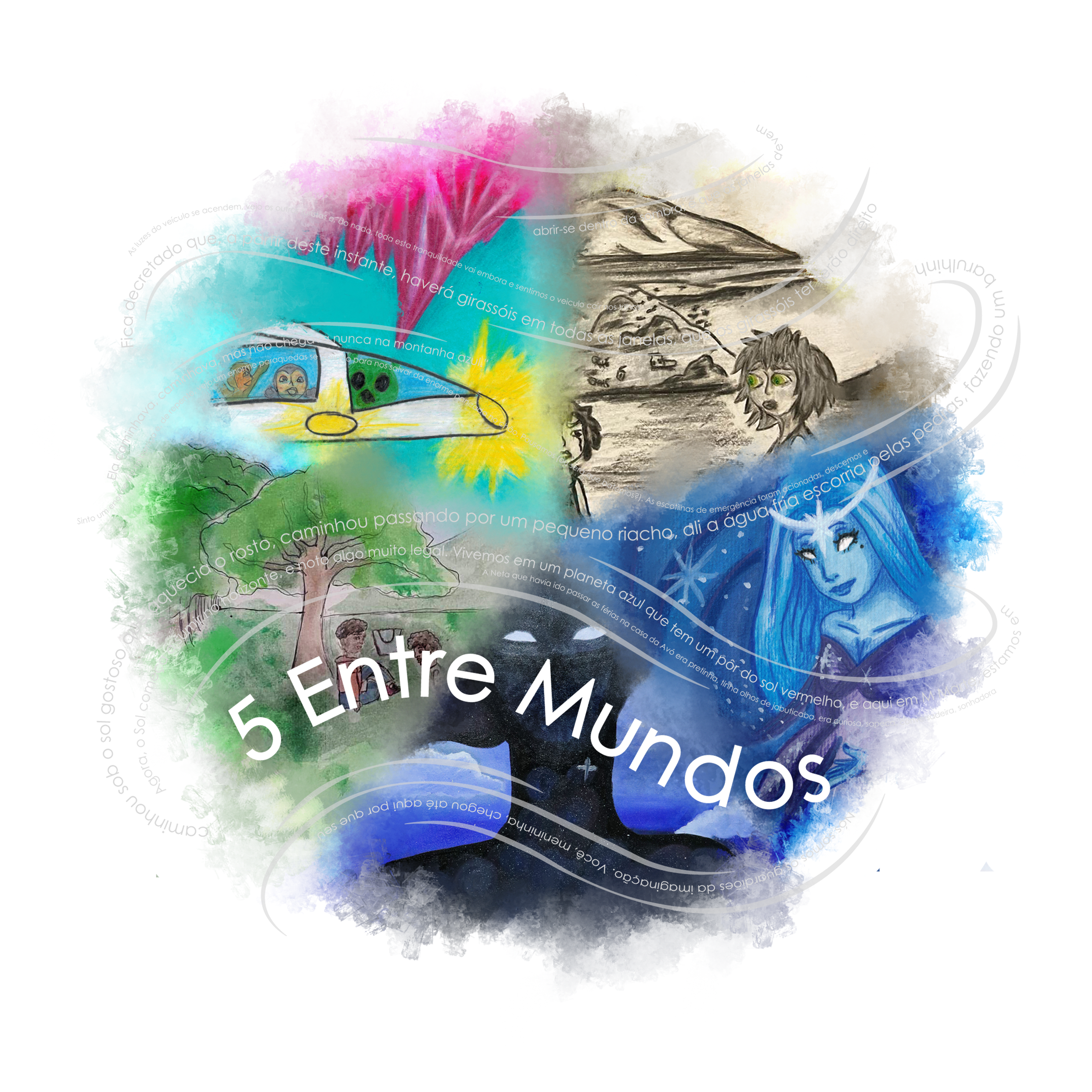 Fundação Cultural de Palmas lança livro '5 Entre Mundos' na 18ª Roda Literária