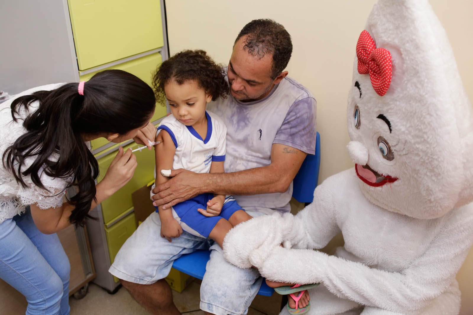 Saúde começa campanha de vacinação contra gripe nos Cmeis em Palmas