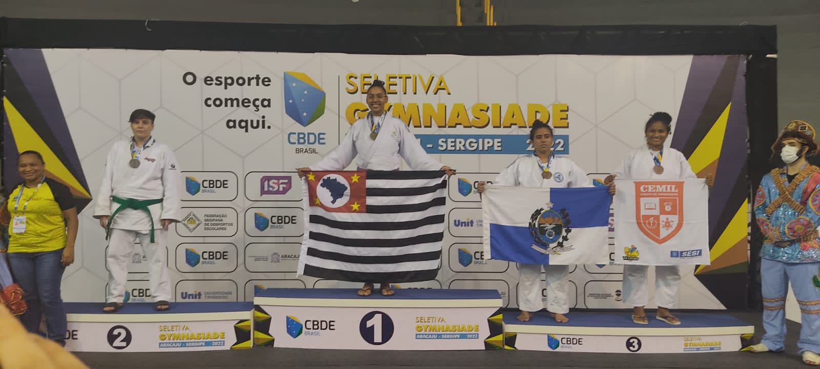 Alunos da ETI Margarida Lemos se destacam em competições esportivas em âmbito estadual e nacional