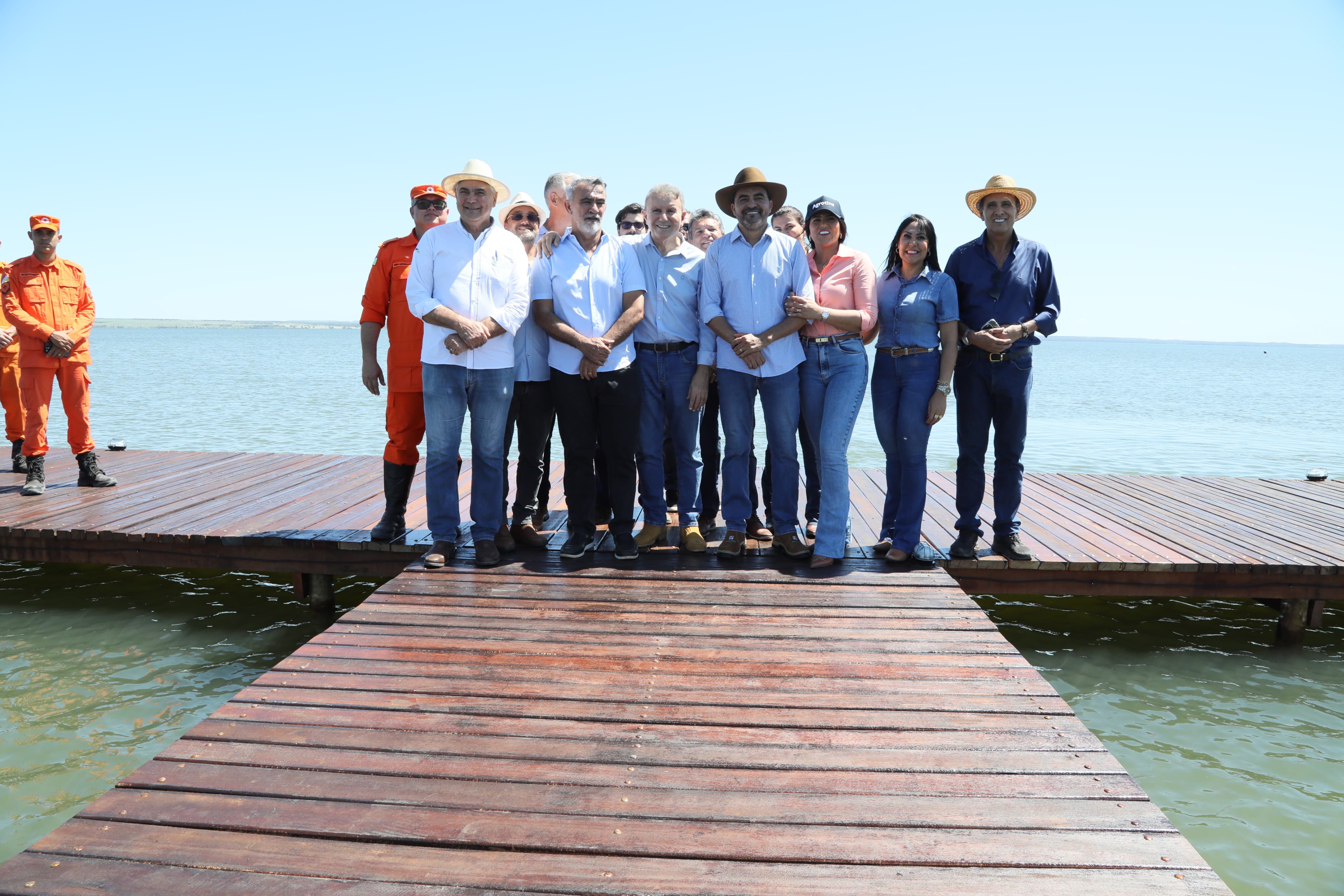 Inauguração do novo píer na Agrotins - foto: Edu Fortes