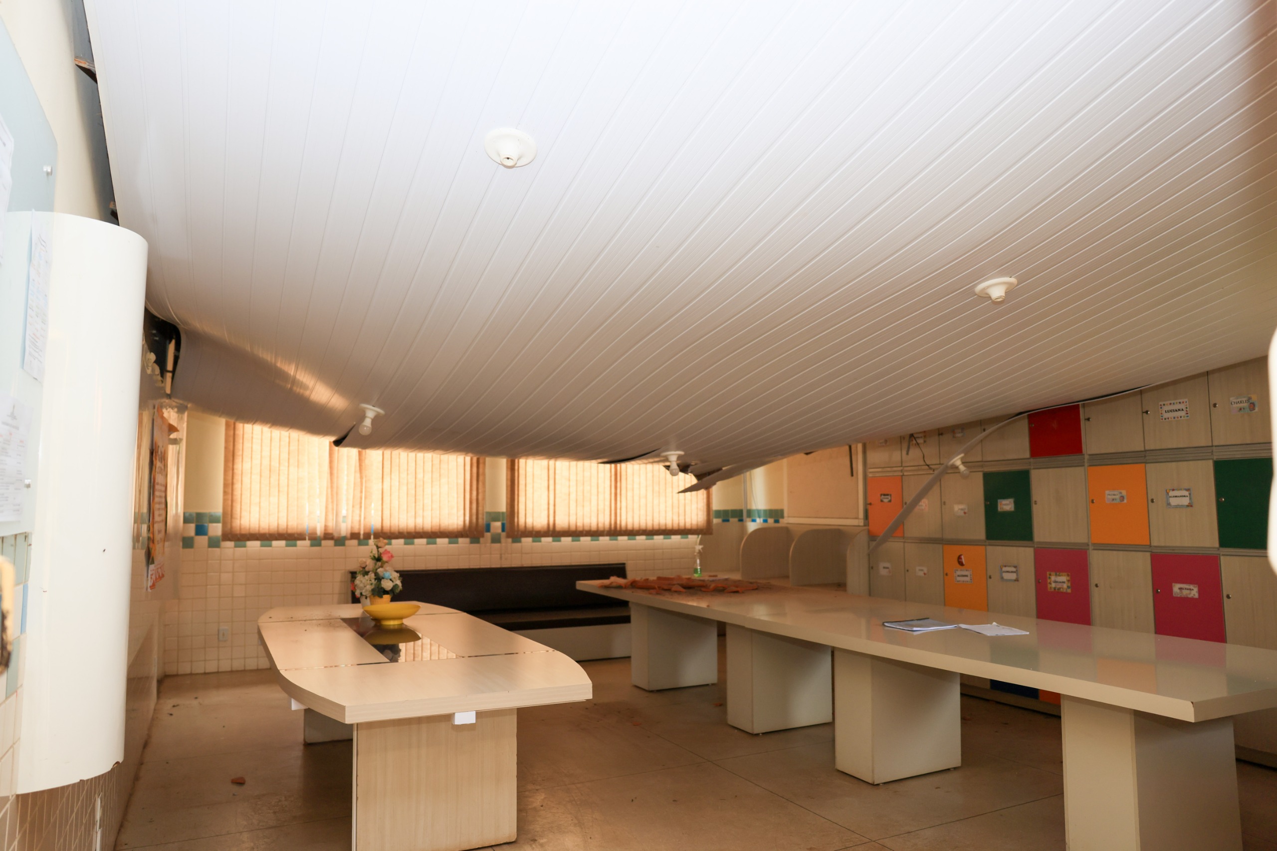 Danos foram exclusivamente materiais e atingiram áreas administrativas, a sala dos professores e duas salas de aula